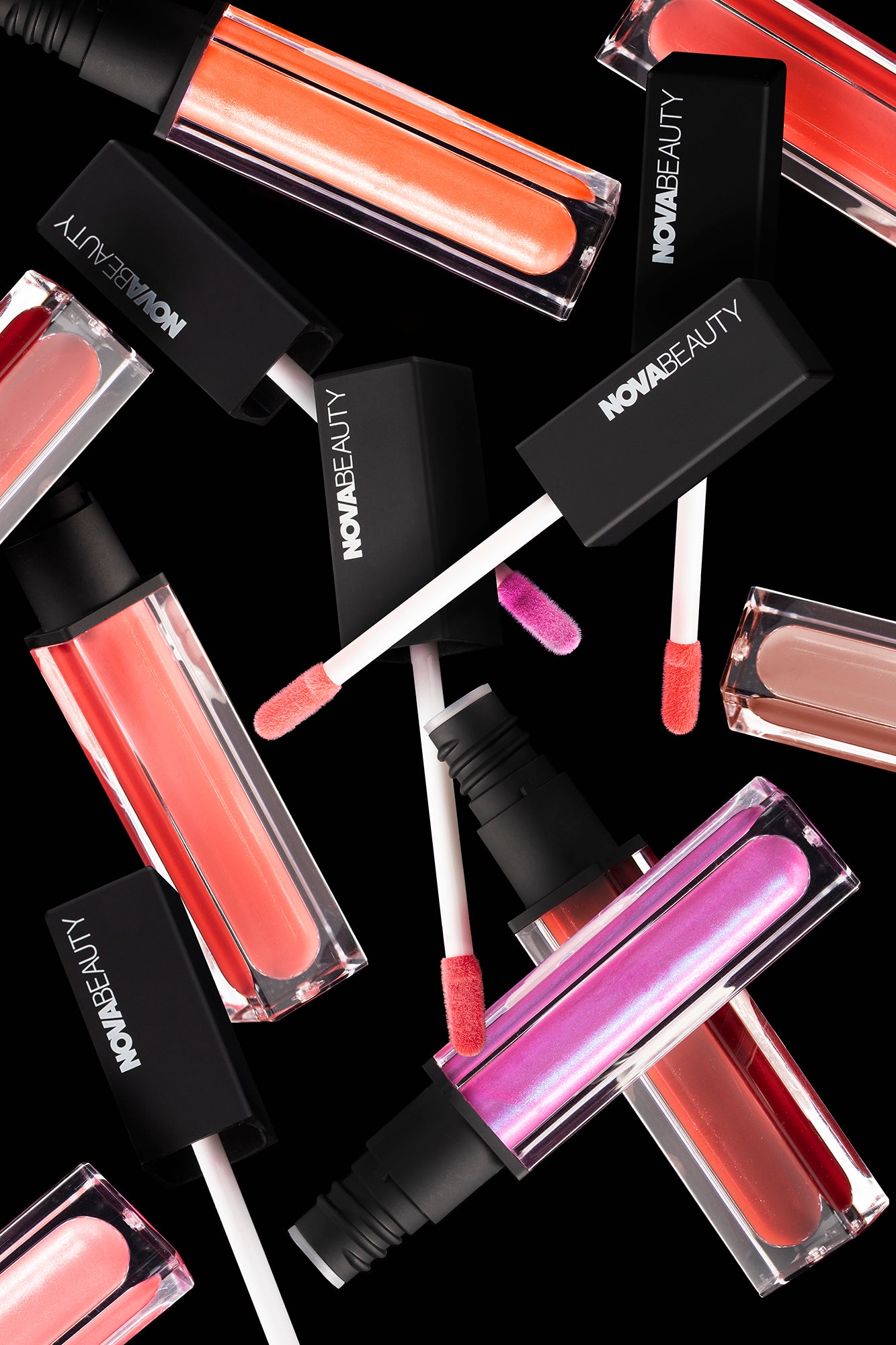 NOVABEAUTY Moisturizing Rich Glow Lip Gloss - Thirsty - Image 8