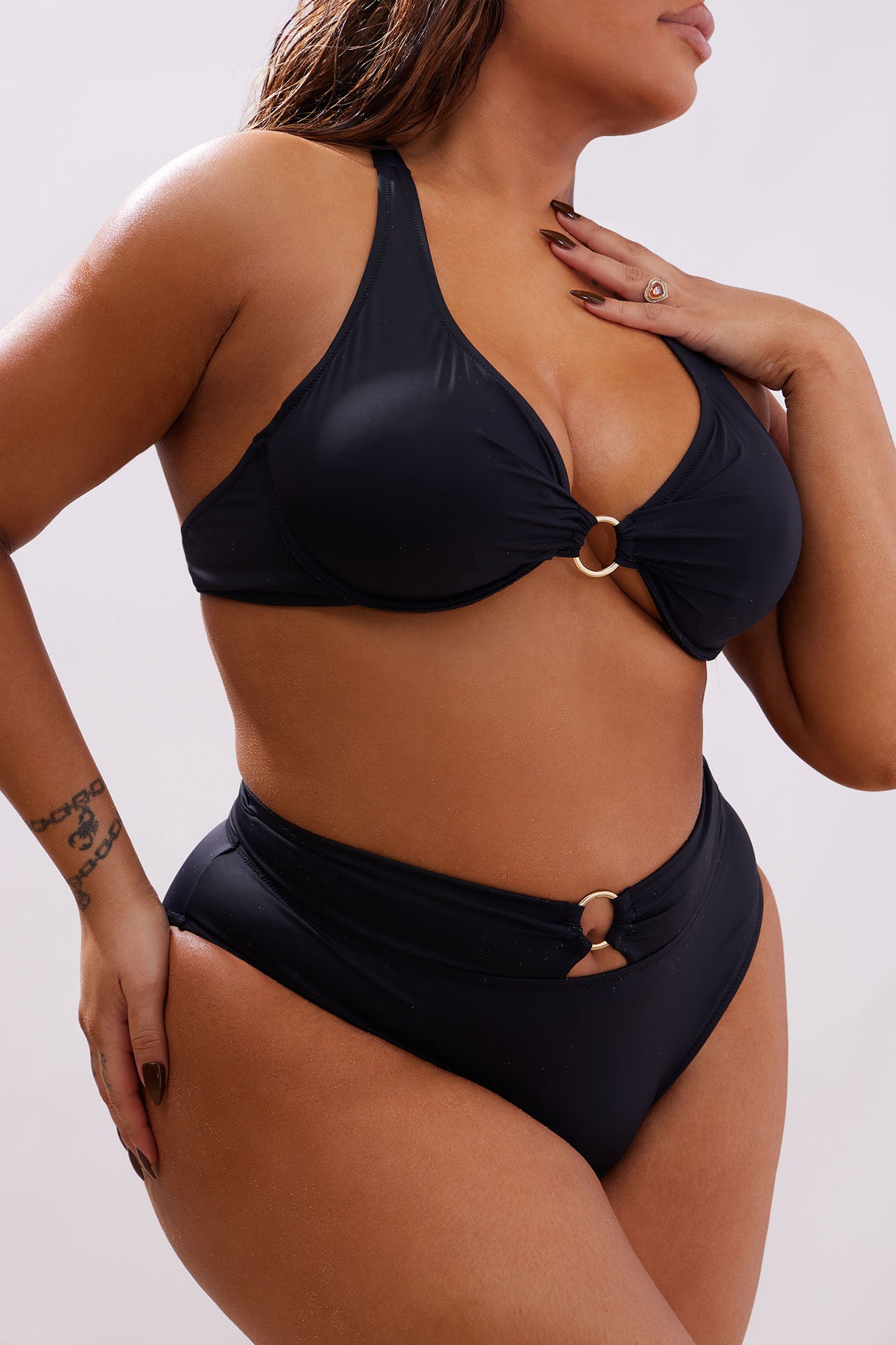 Adventures At The Beach 2 Piece Bikini - Black - Image 6