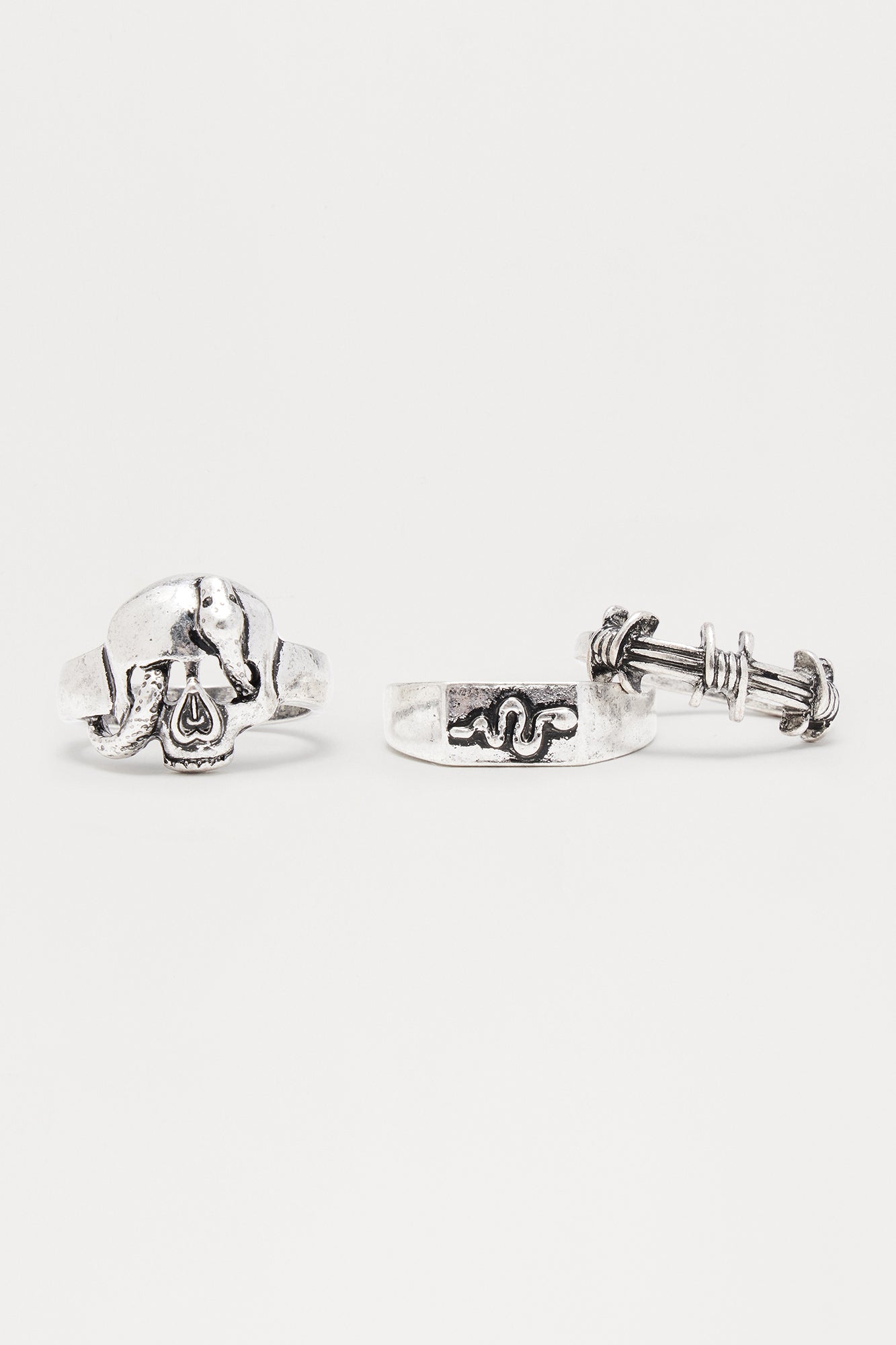 Whimsy Ring Set - Silver - Image 3