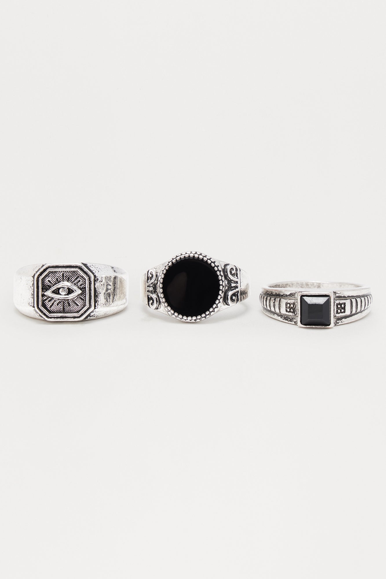 Crescendo Ring Set - Silver - Image 3