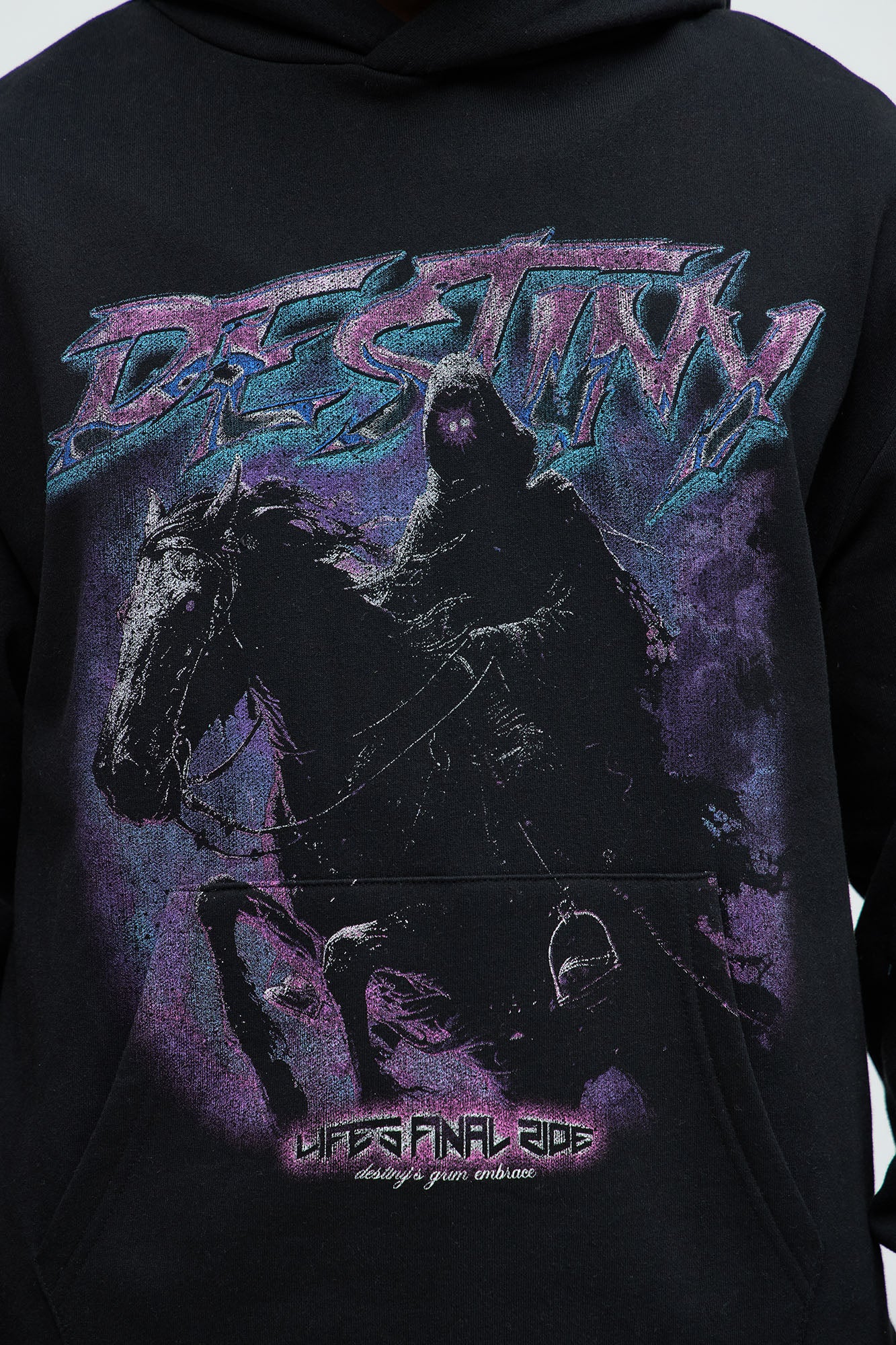 Destiny Ride Hoodie - Black - Image 3
