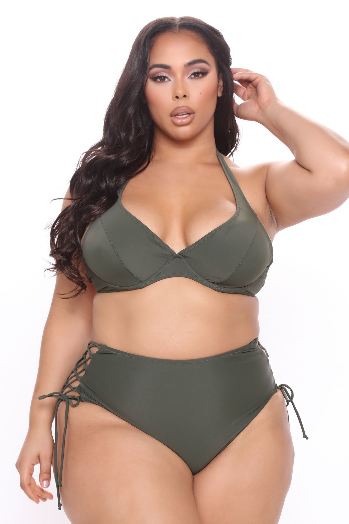 Libra Bikini - Olive - Image 8