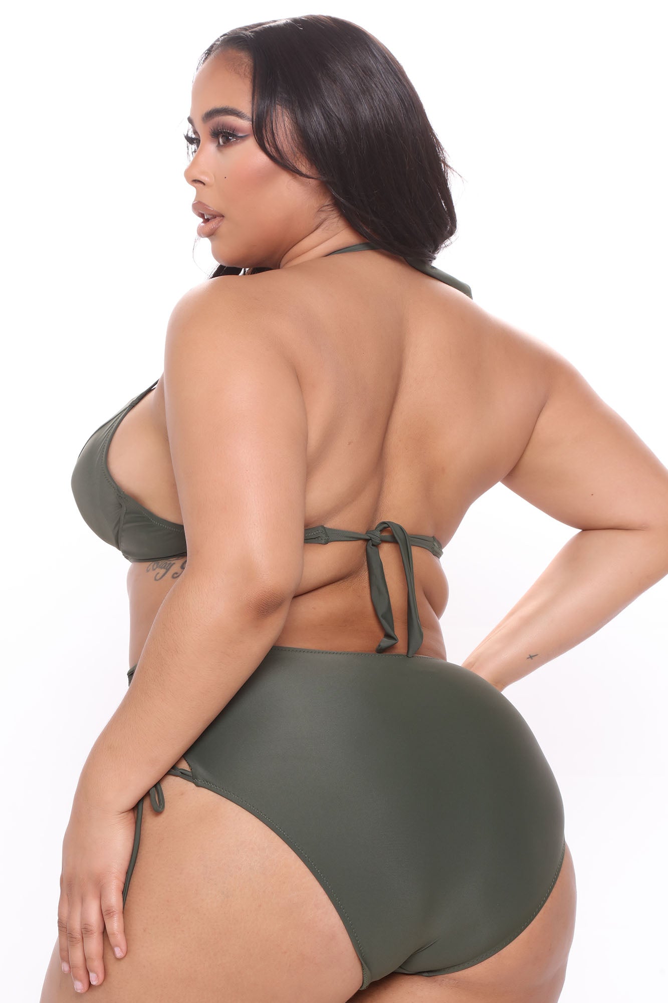 Libra Bikini - Olive - Image 10