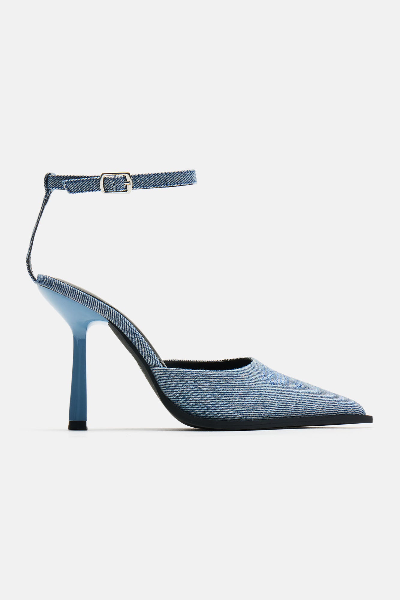 Always Busy Pumps - Denim - Image 4