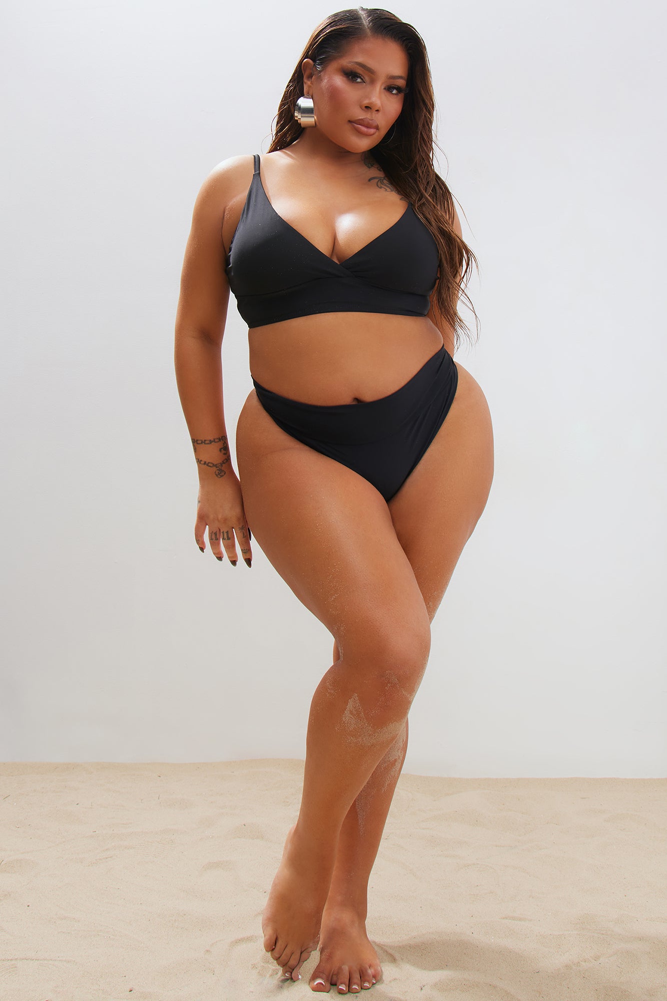 The Joy Of The Beach 2 Piece Bikini - Black - Image 5