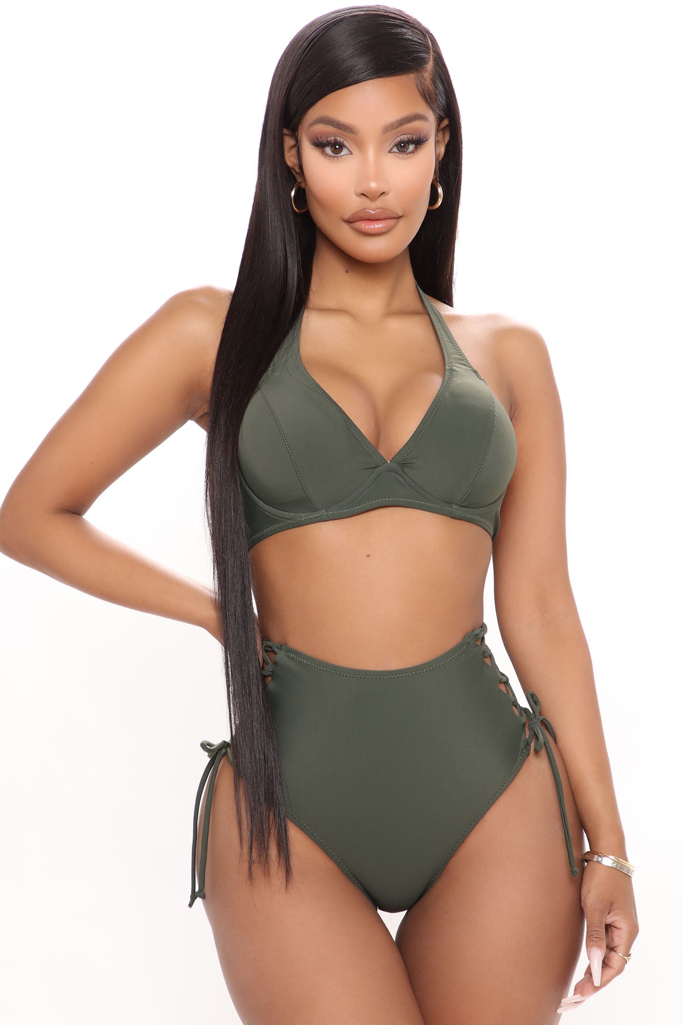 Libra Bikini - Olive - Image 6