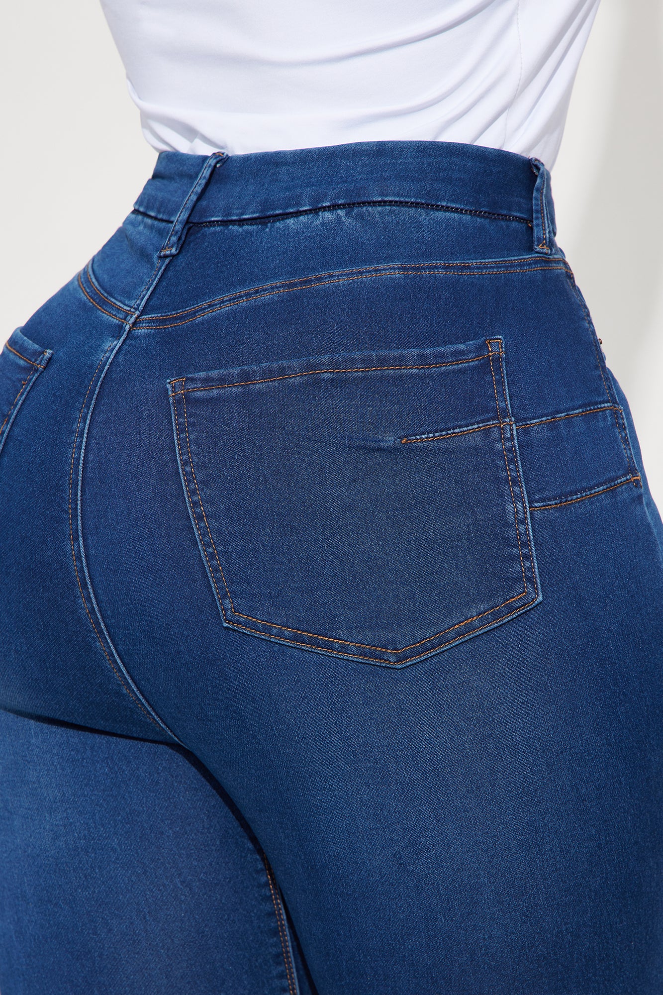 Can't Deny You Sculpting Skinny Jeans - Dark Wash - Image 8