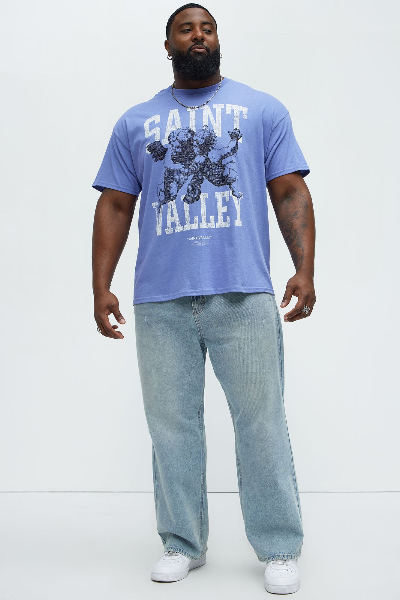 Saint Valley Short Sleeve Tee - Purple - Image 5
