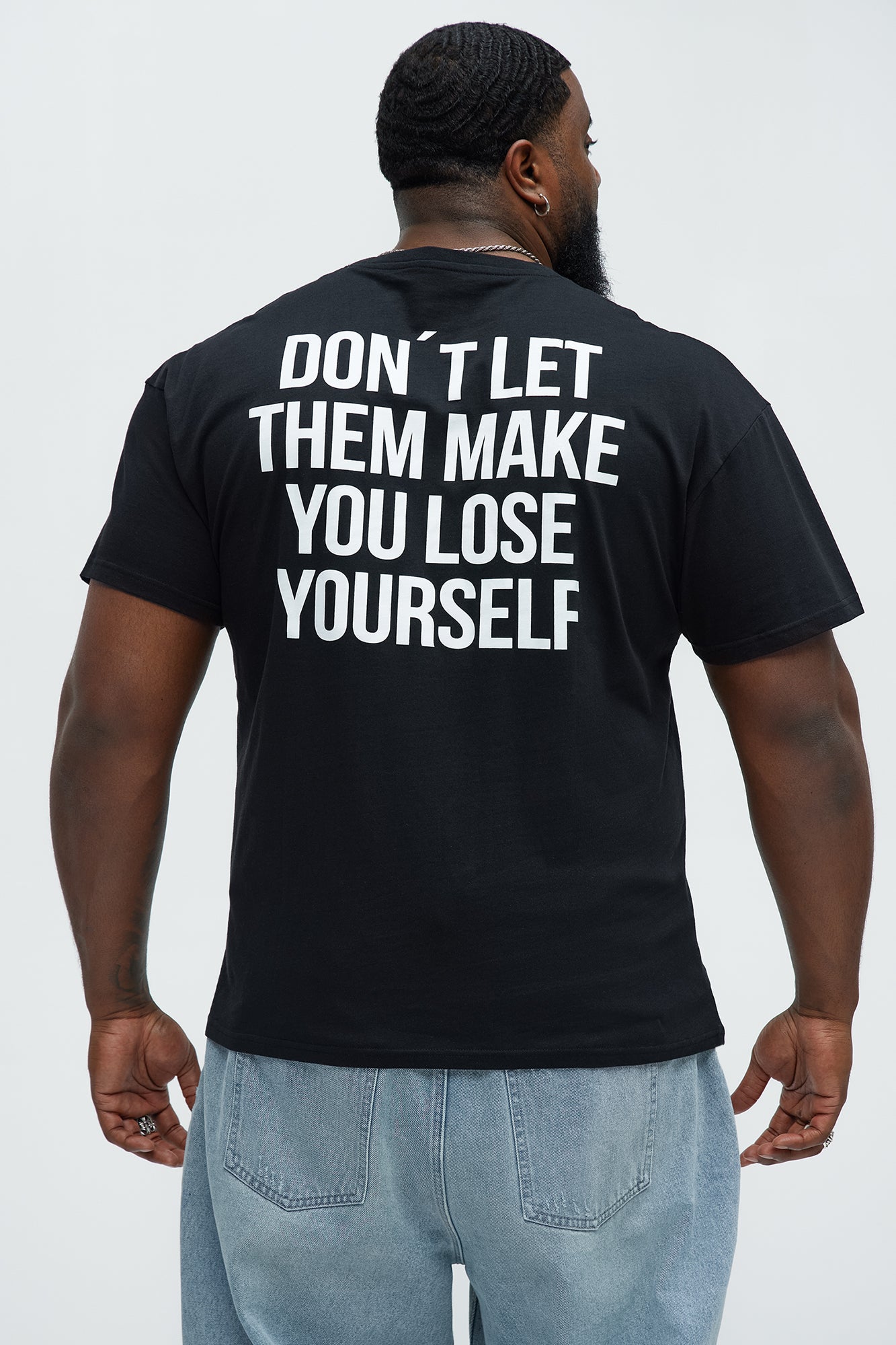 Believe In Yourself Short Sleeve Tee - Black - Image 5