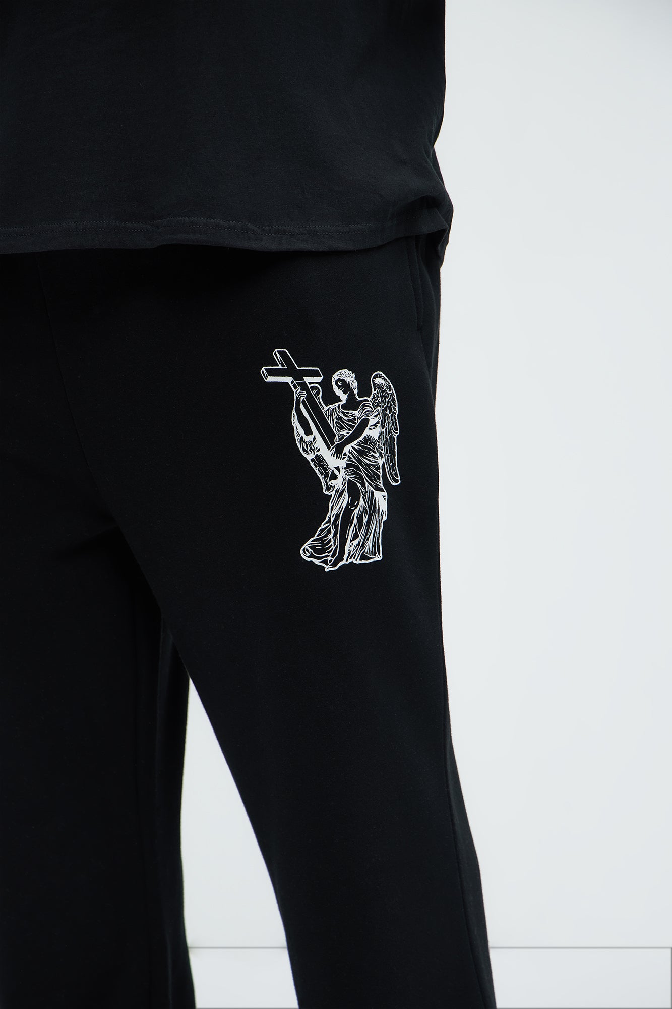 Tyson Fear Straight Sweatpants - Black - Image 9