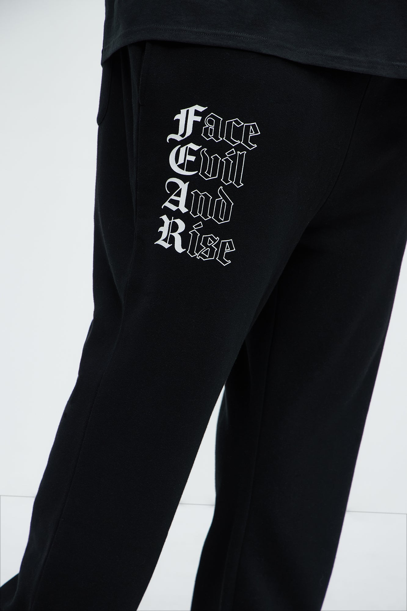 Tyson Fear Straight Sweatpants - Black - Image 10