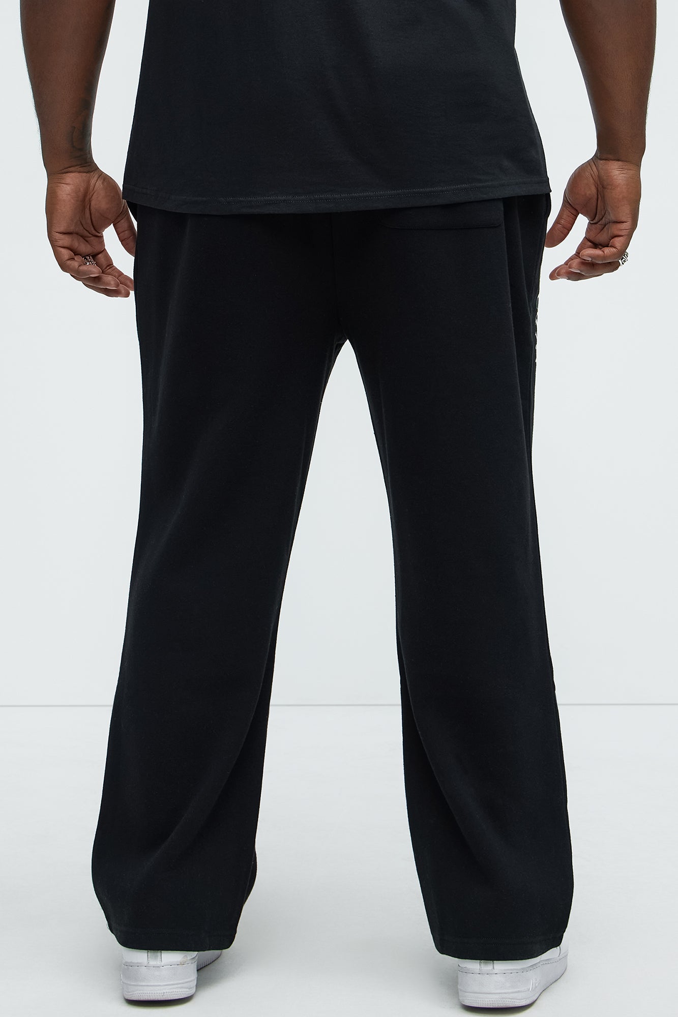 Tyson Fear Straight Sweatpants - Black - Image 11