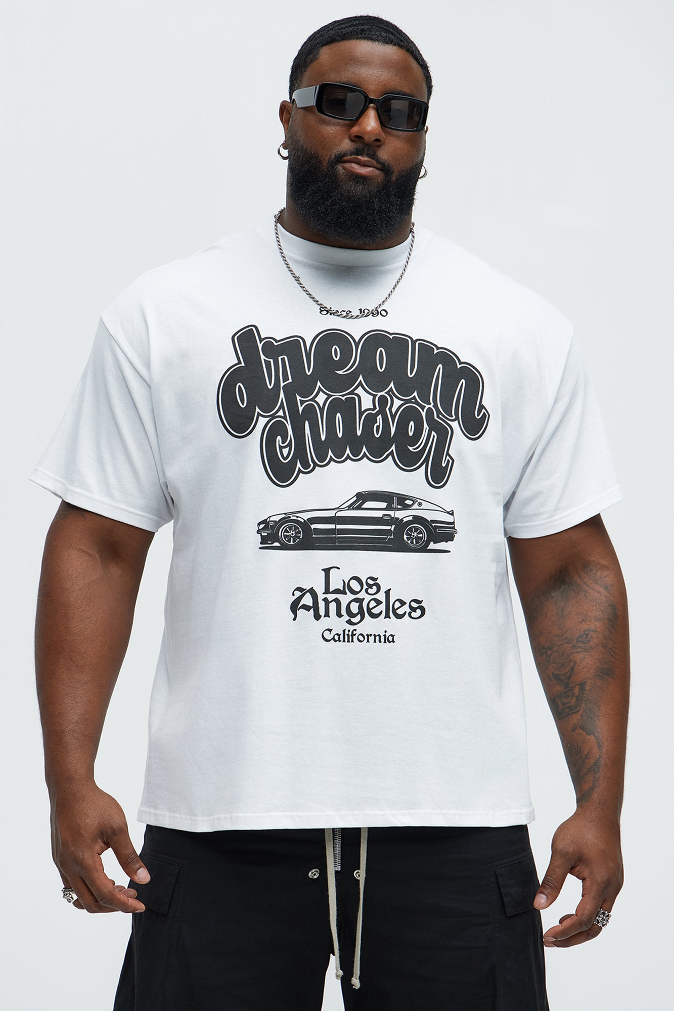 Dream Chaser LA Short Sleeve Tee - White - Image 4