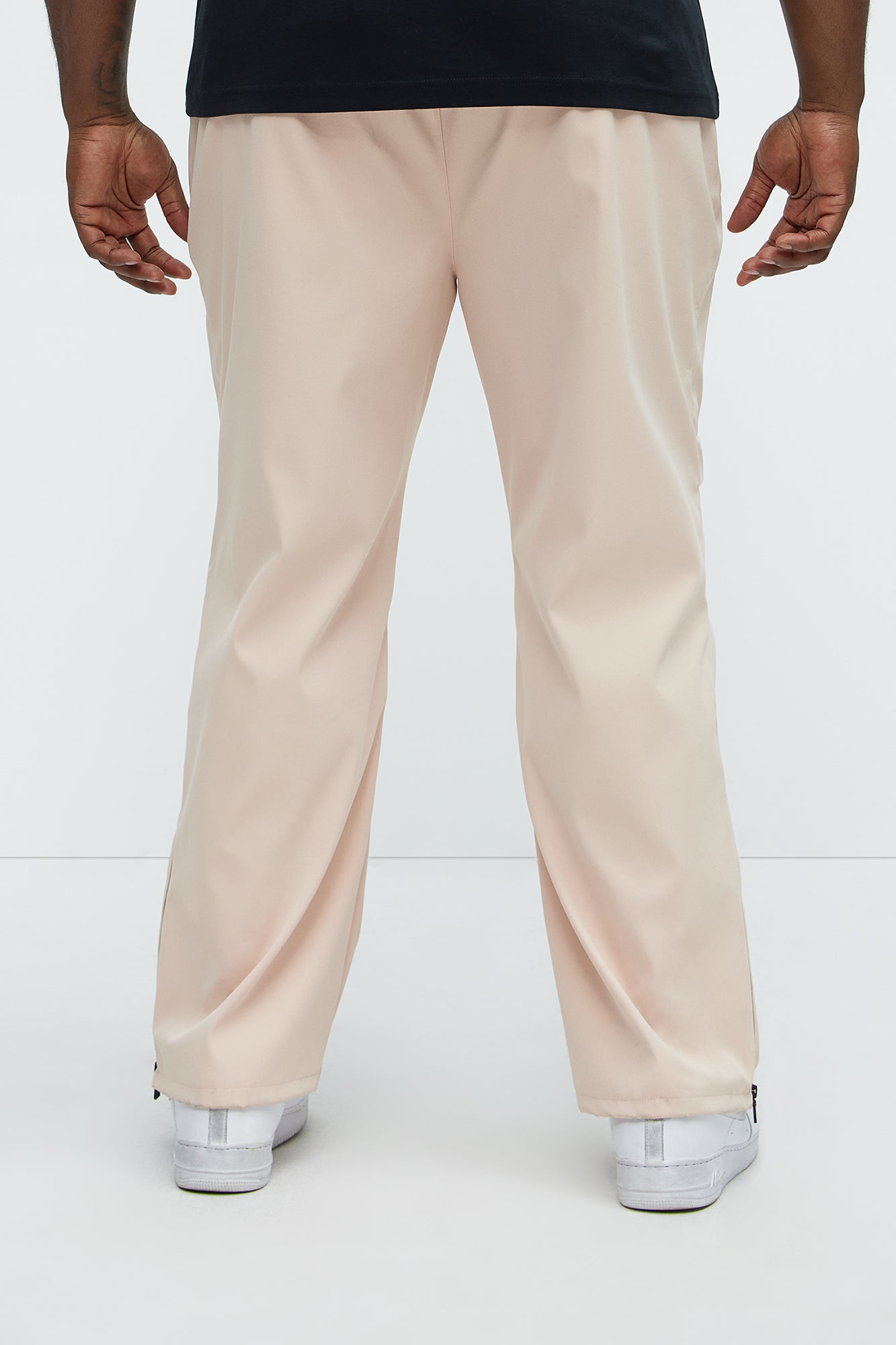 Alwin Zip Tech Pants - Mauve - Image 9