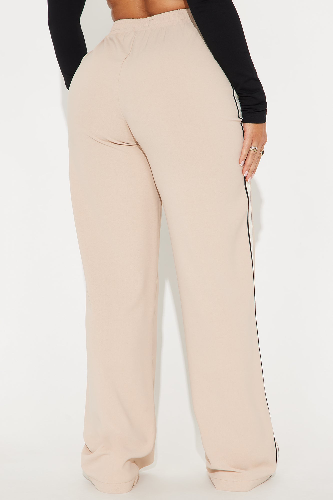 Nancy Track Trouser Pant - Tan - Image 3