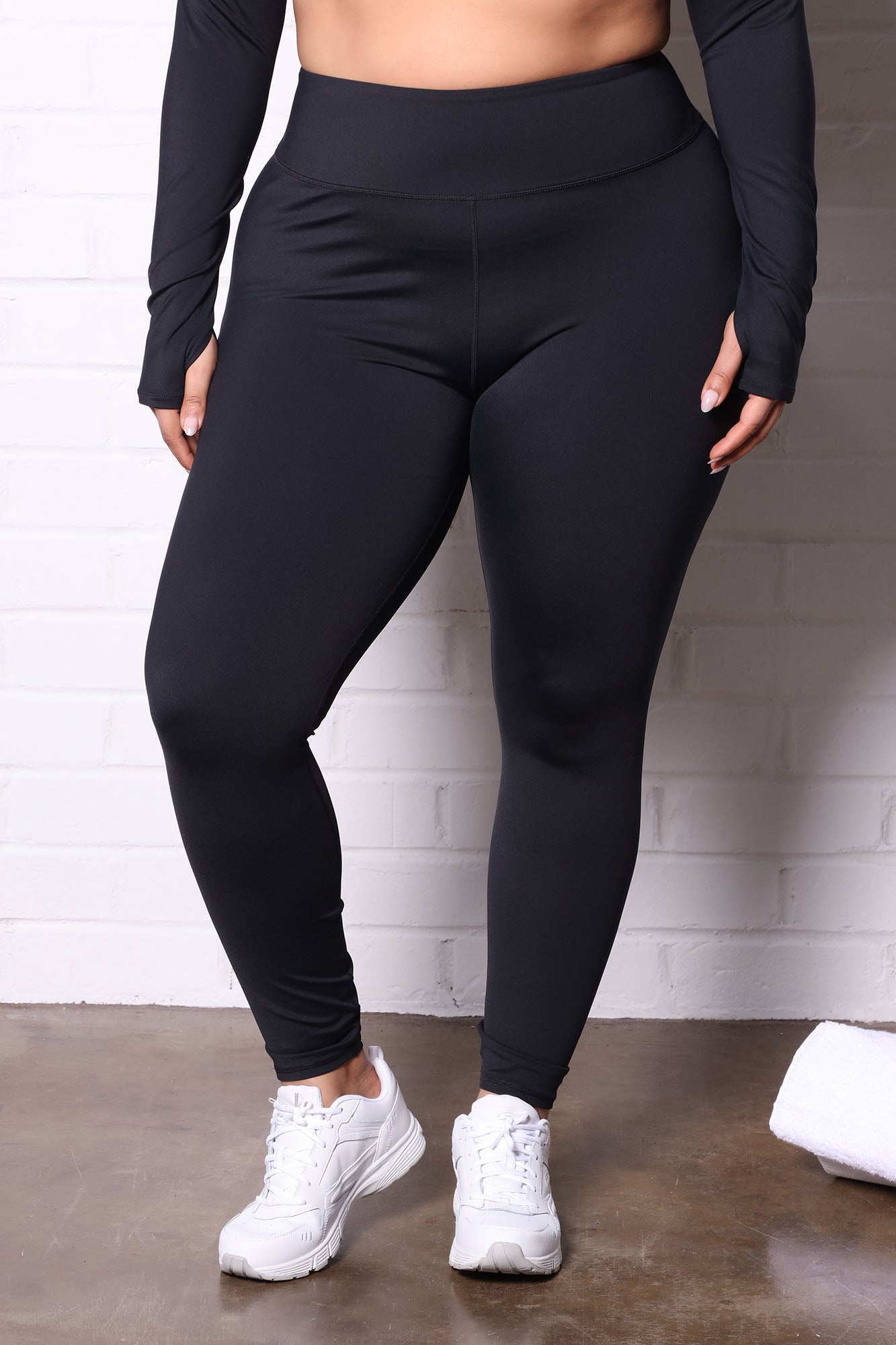 Crunch Time Active Scrunch Butt Leggings In Sculpt Tech - Black - Image 10