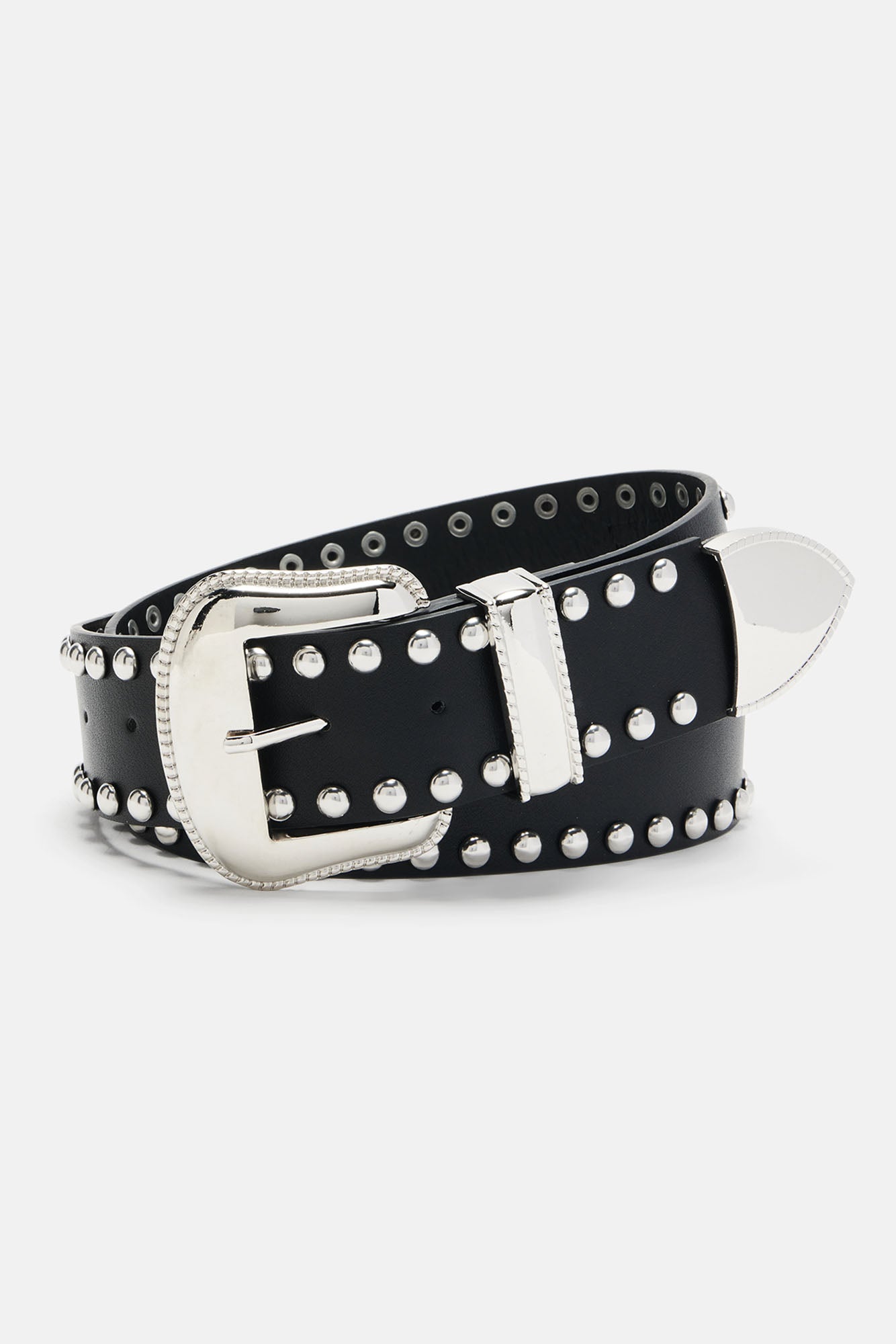 Trip To The Wild Side Belt - Black/Silver - Image 3