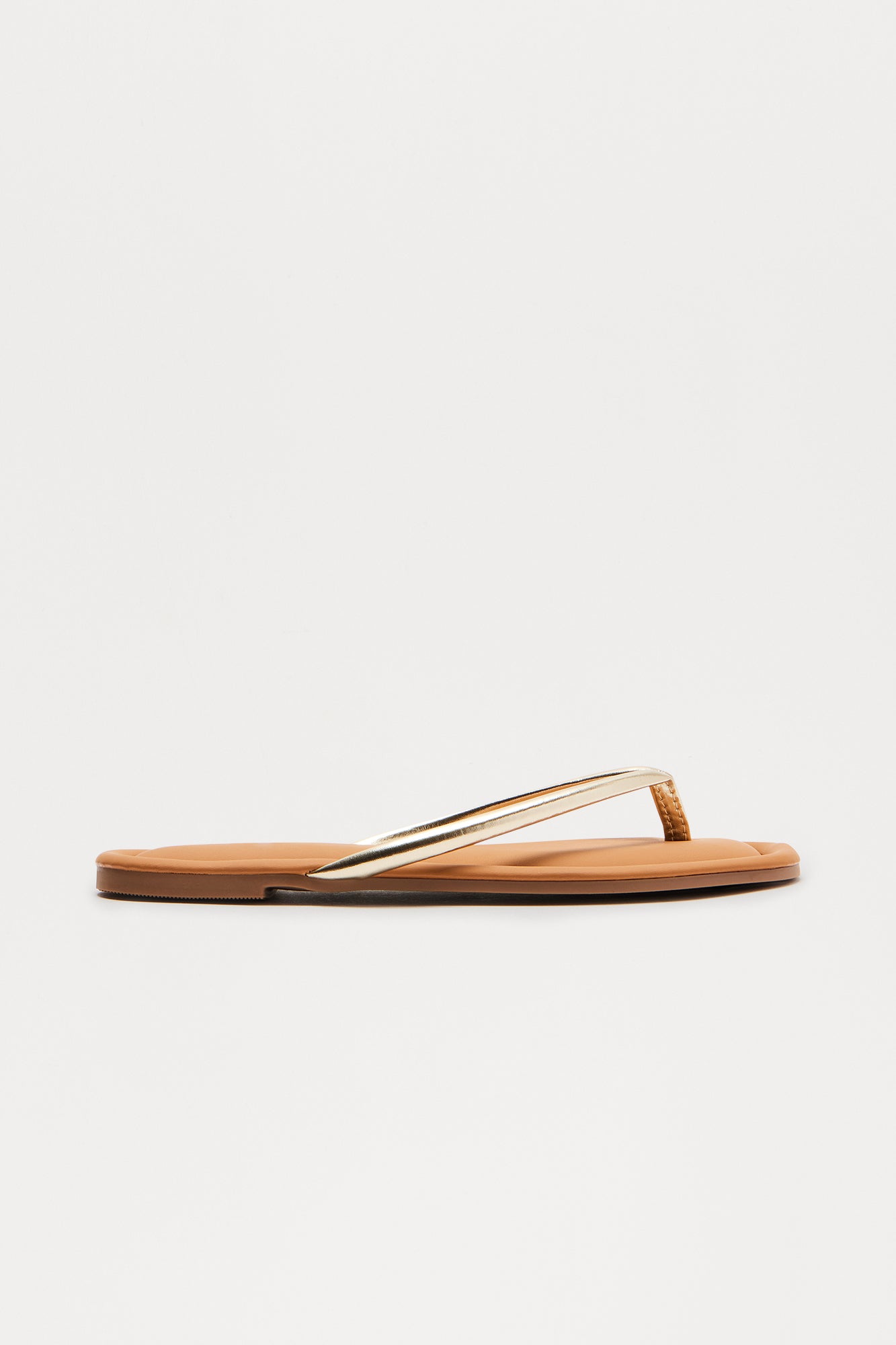 Summers In Maui Flip Flops - Gold - Image 3