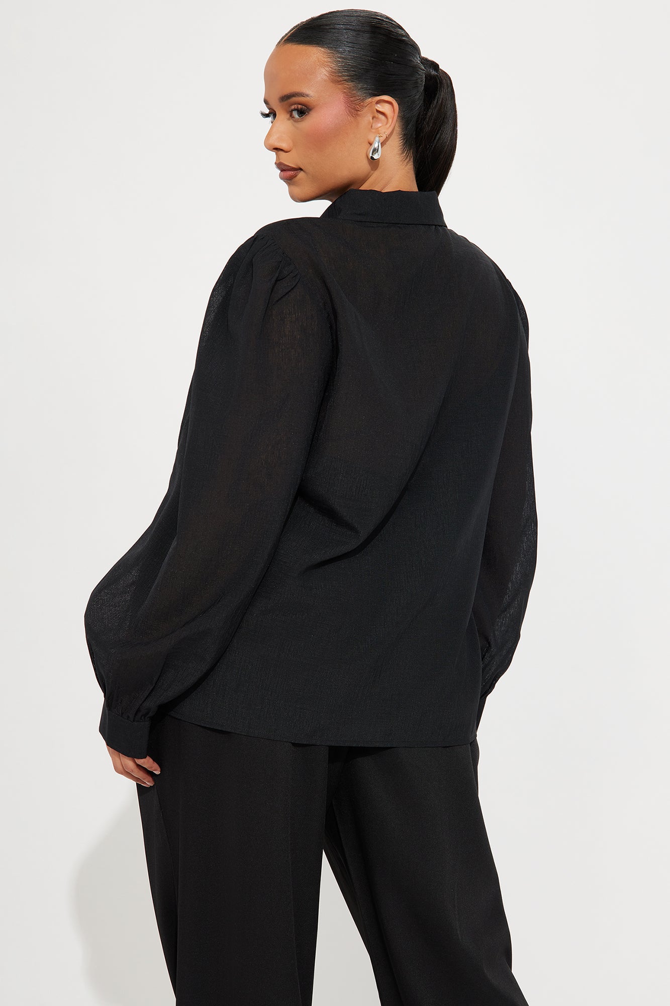 Simply Class Shirt - Black - Image 6
