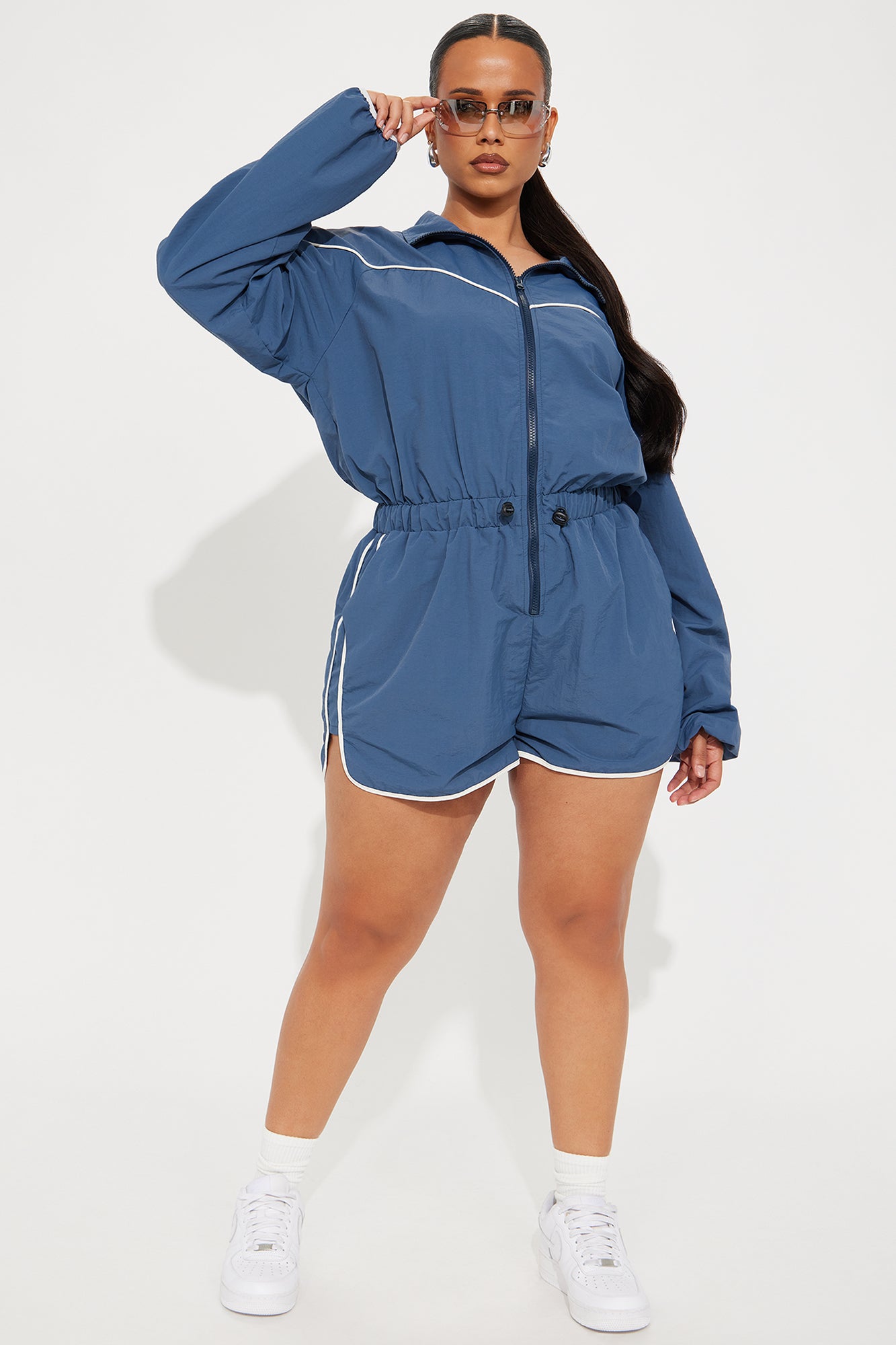 To Do List Romper - Blue - Image 7