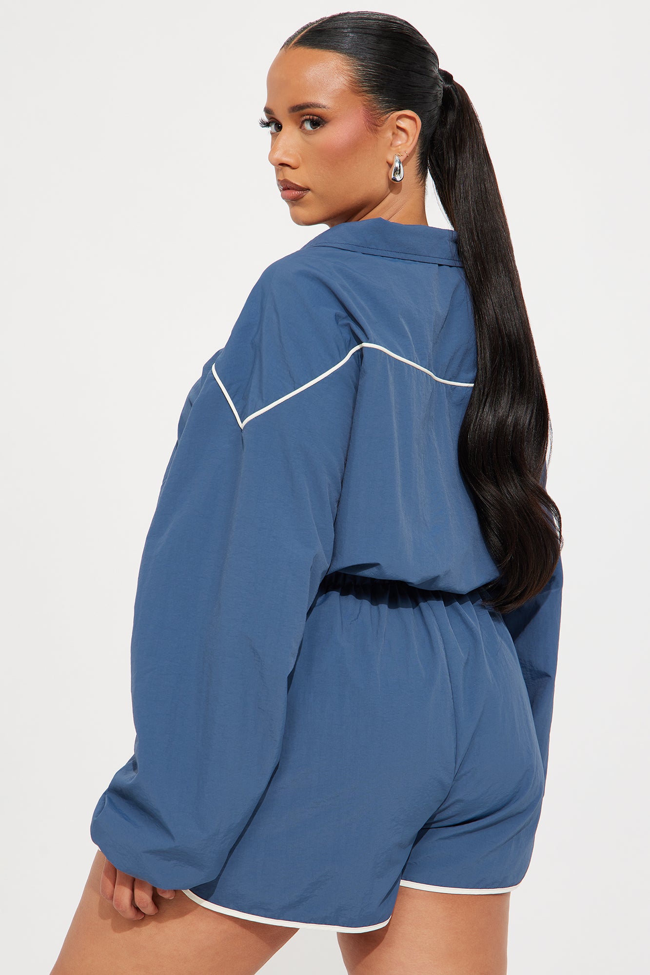 To Do List Romper - Blue - Image 8