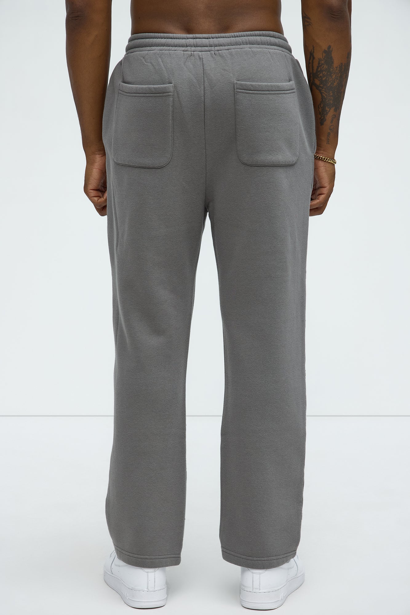Tyson Off Your Rocker Straight Sweatpants - Charcoal - Image 4