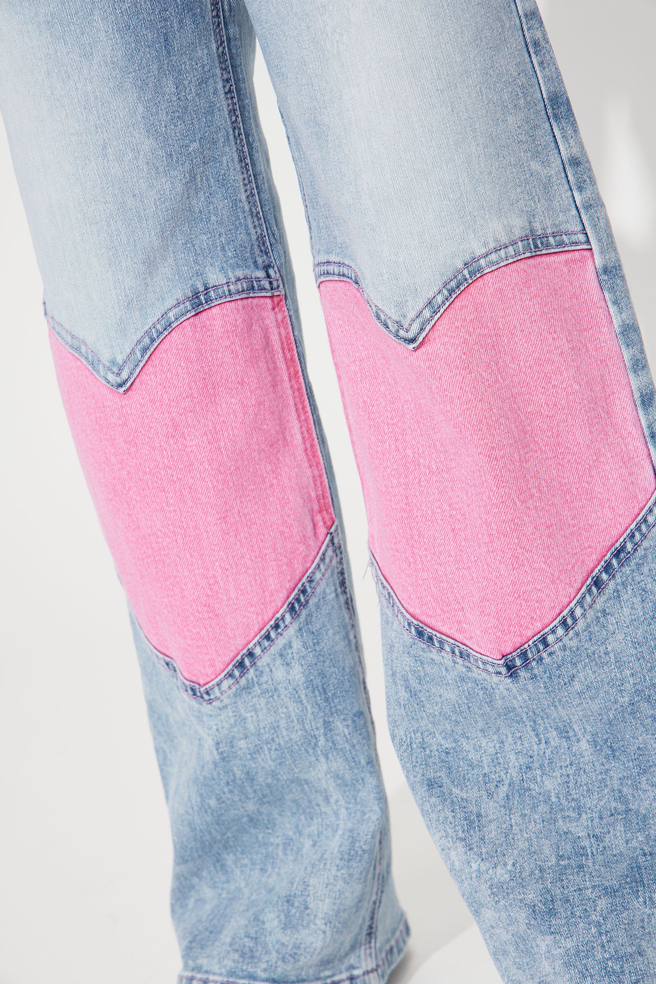 Mini Amor Wide Leg Jeans - Light Blue - Image 6