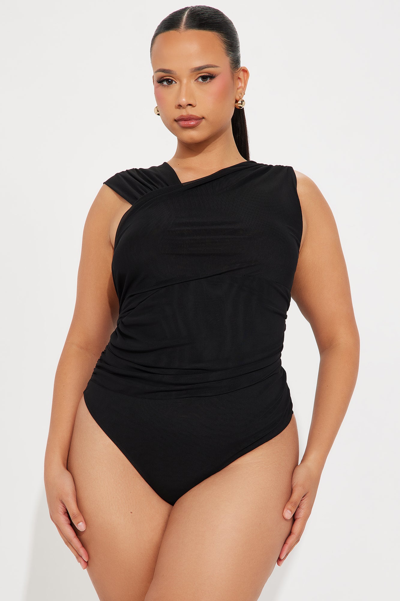 Kristen Mesh Bodysuit - Black - Image 5
