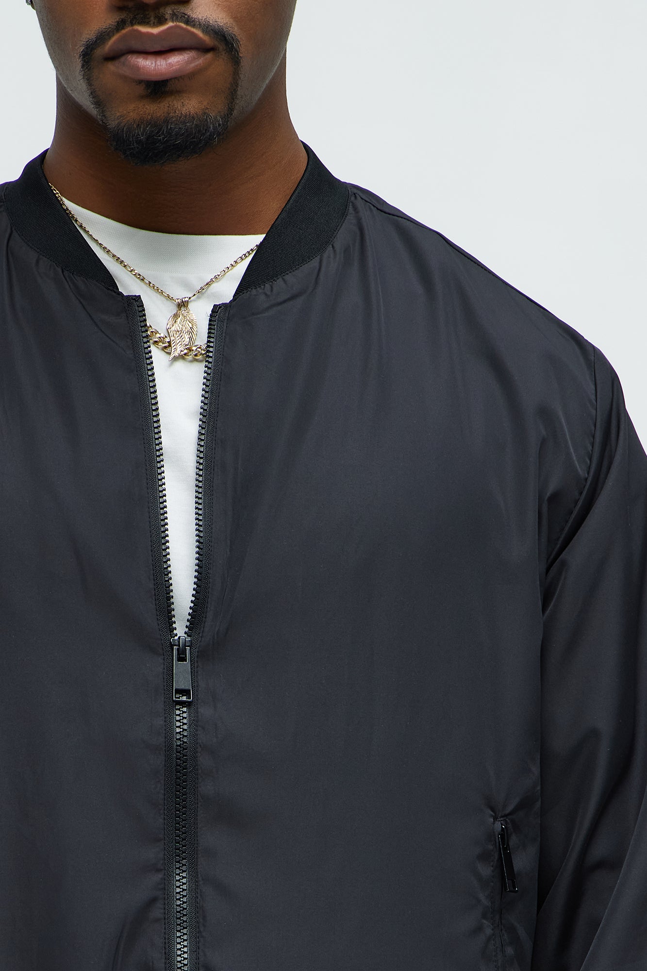 Eddie Bomber Jacket - Black - Image 4