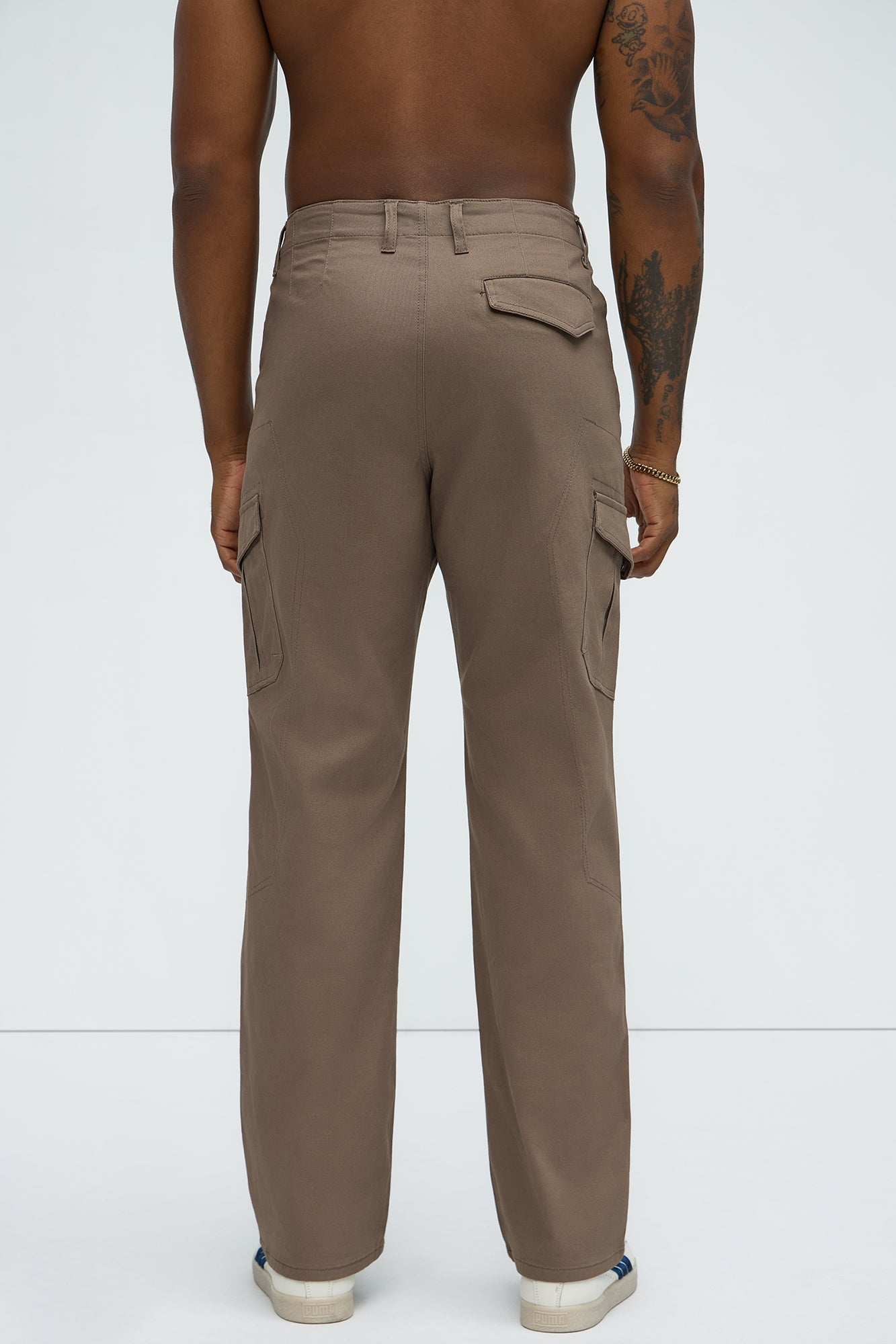 Bring Me Up Straight Cargo Pants - Dark Brown - Image 4