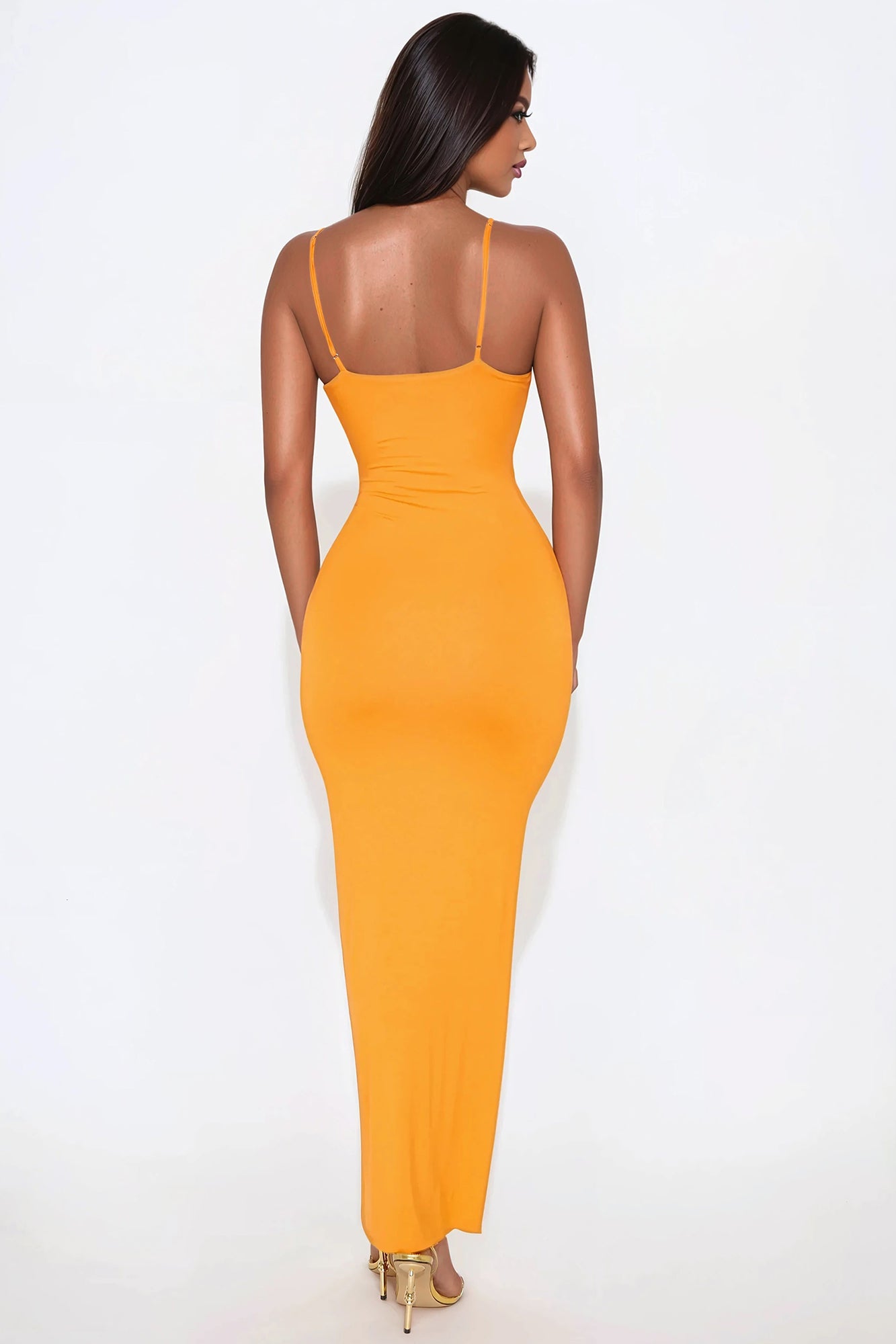 Ajay Maxi Dress - Orange - Image 3