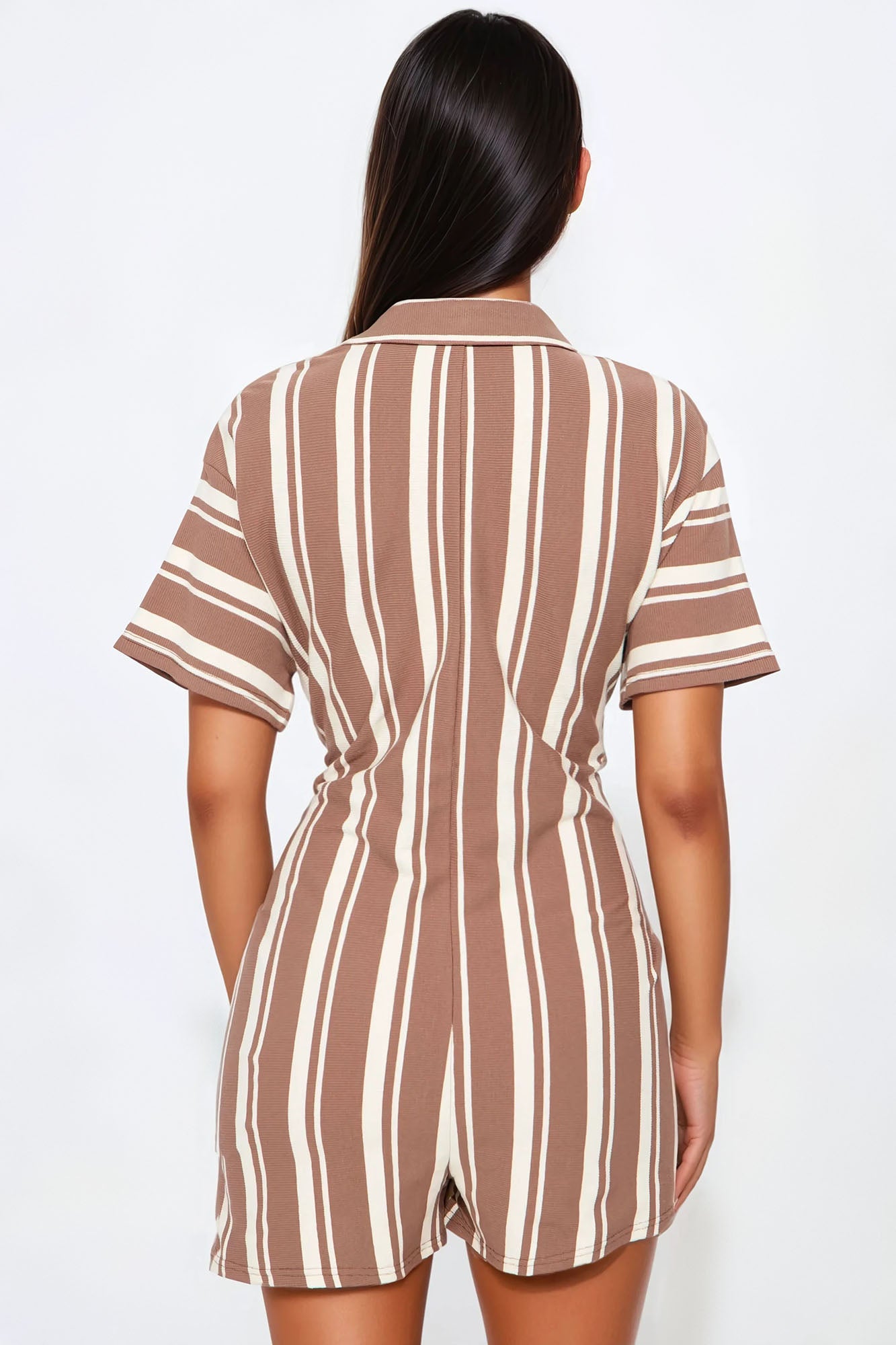 Coastal Romper - Brown/combo - Image 3
