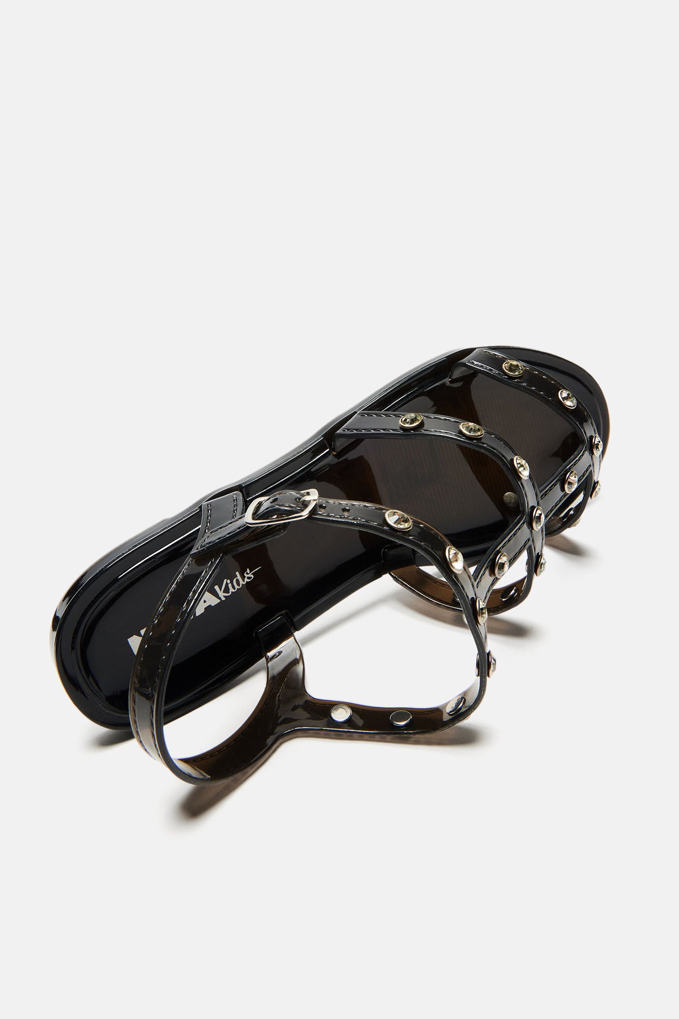 Mini Bling Bling II Flat Sandal - Black - Image 4