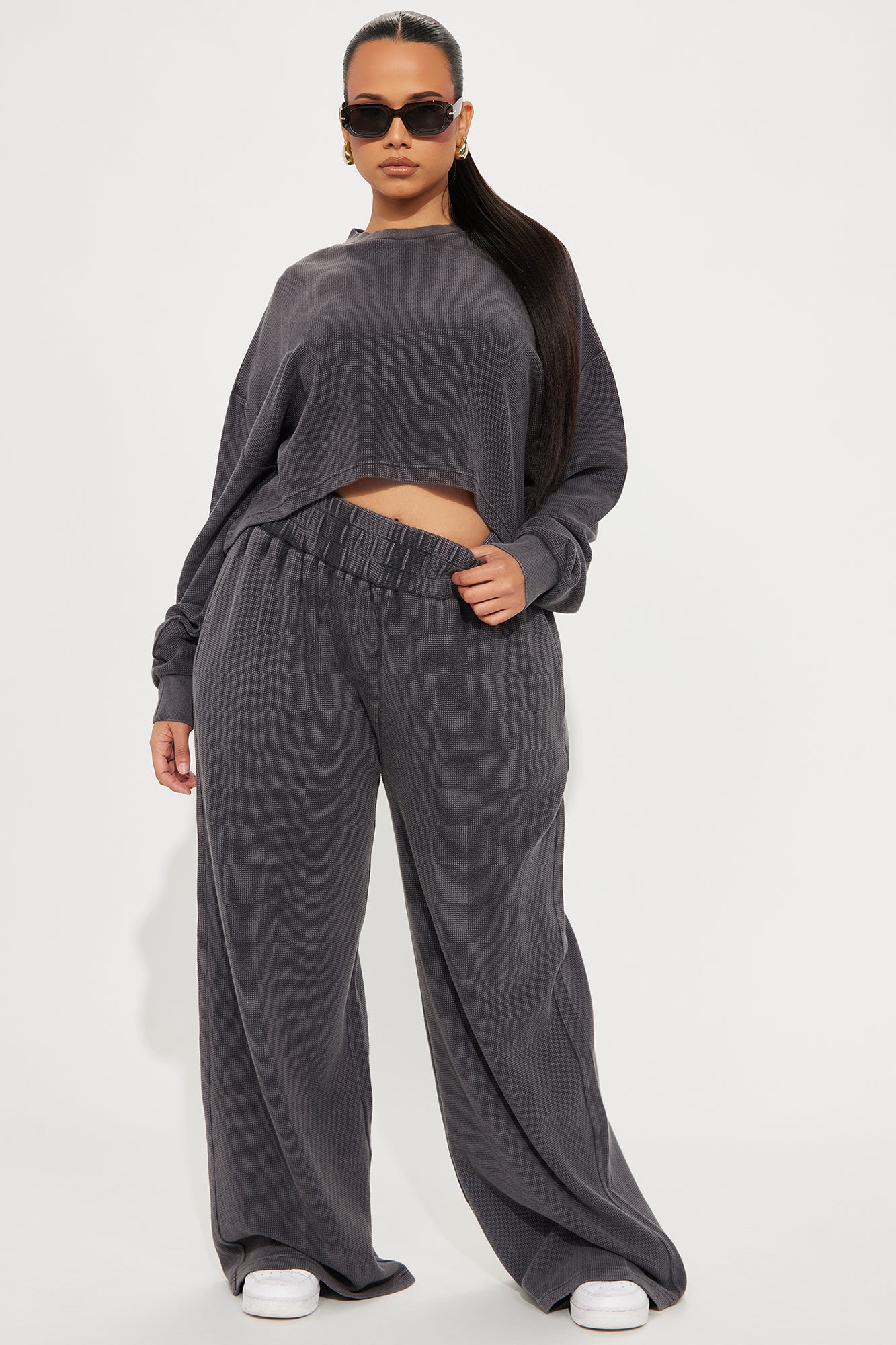 Taylor Chill Out Pant Set - Charcoal - Image 4