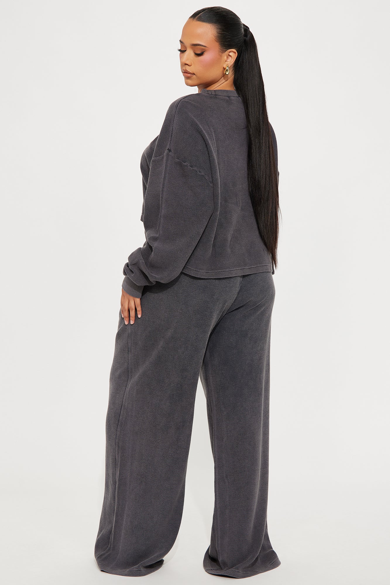 Taylor Chill Out Pant Set - Charcoal - Image 6