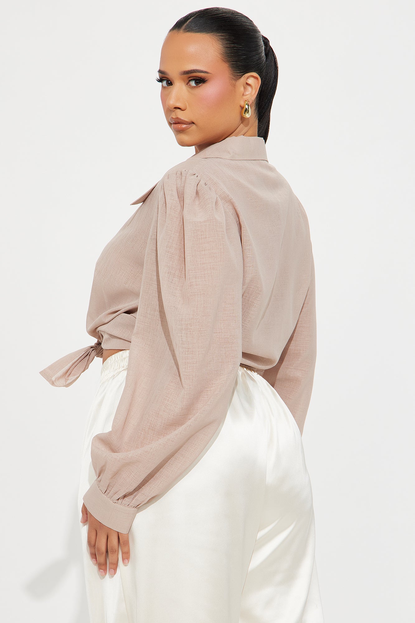 Simply Class Shirt - Mocha - Image 6
