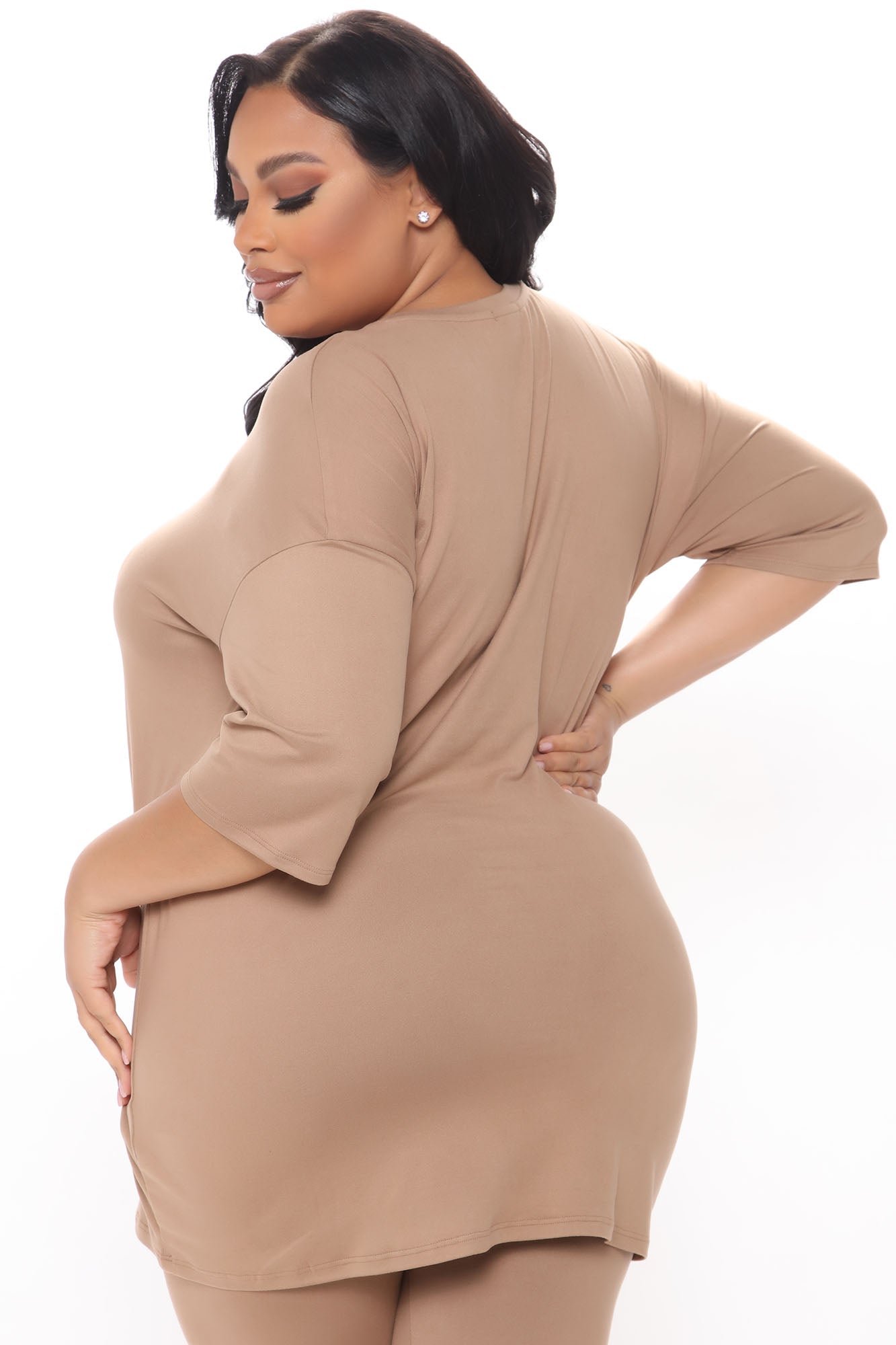 Weekend Vibes Legging Set - Mocha - Image 9