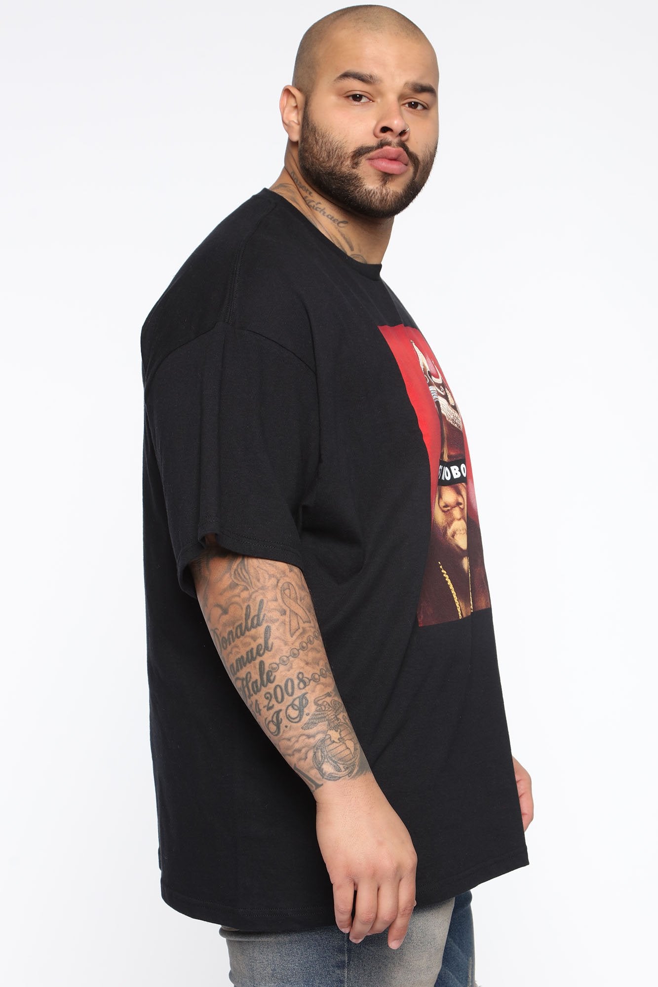 Trust Nobody Short Sleeve Tee - Black/combo - Image 10