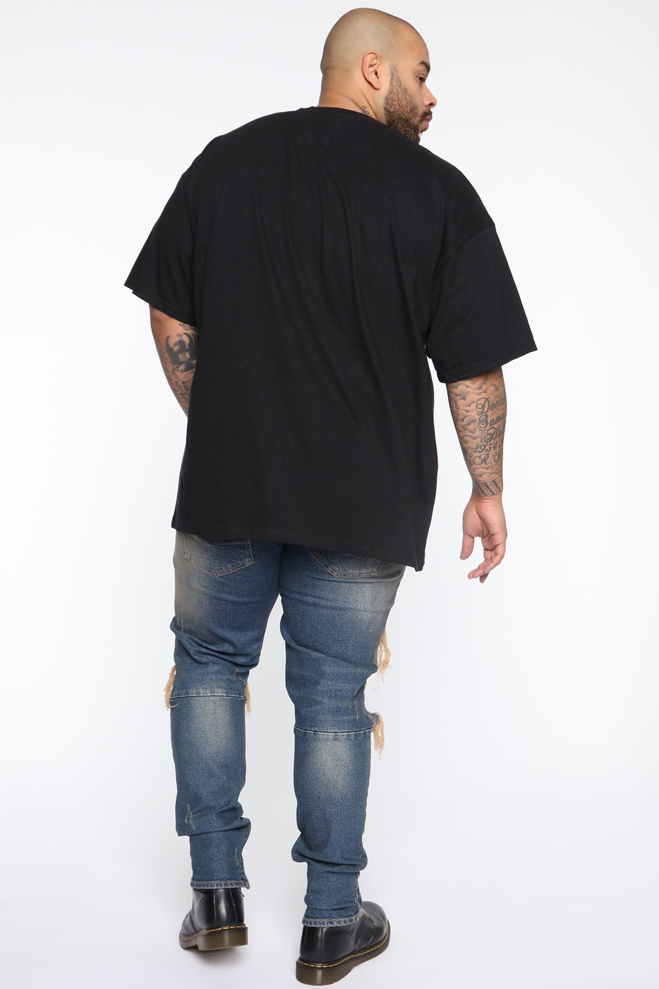Trust Nobody Short Sleeve Tee - Black/combo - Image 11