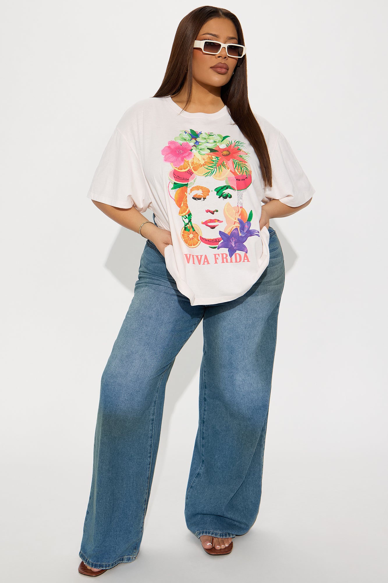 Viva Frida Forever Tee - Pink - Image 5