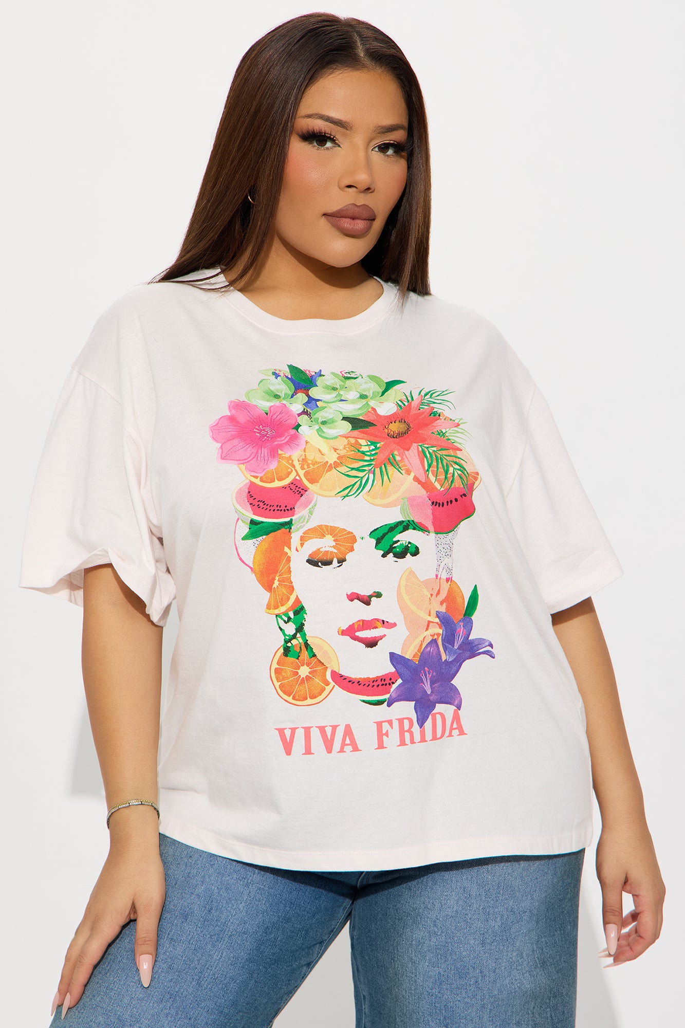 Viva Frida Forever Tee - Pink - Image 4