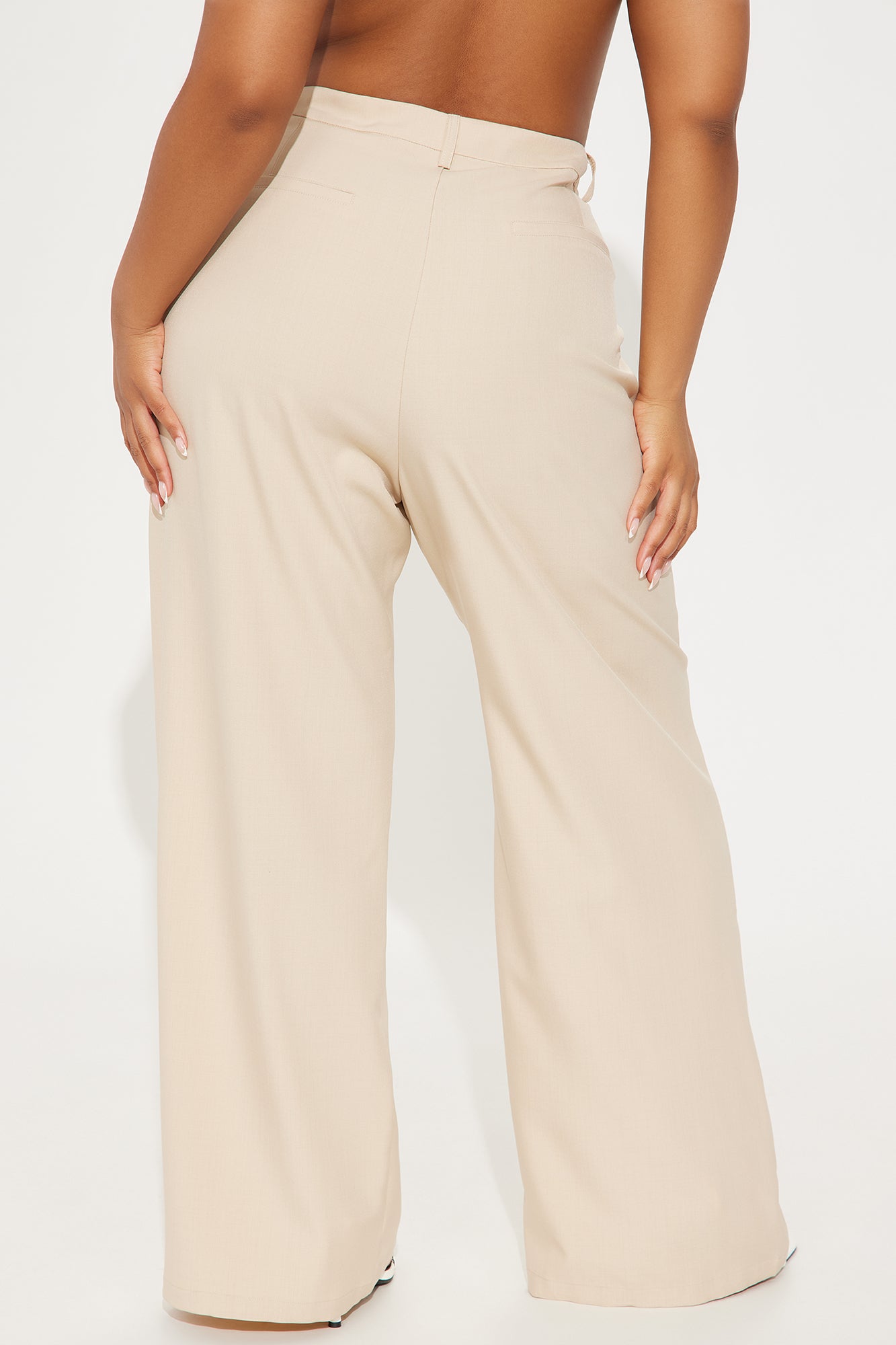 Angelica Straight Leg Trouser - Tan - Image 6