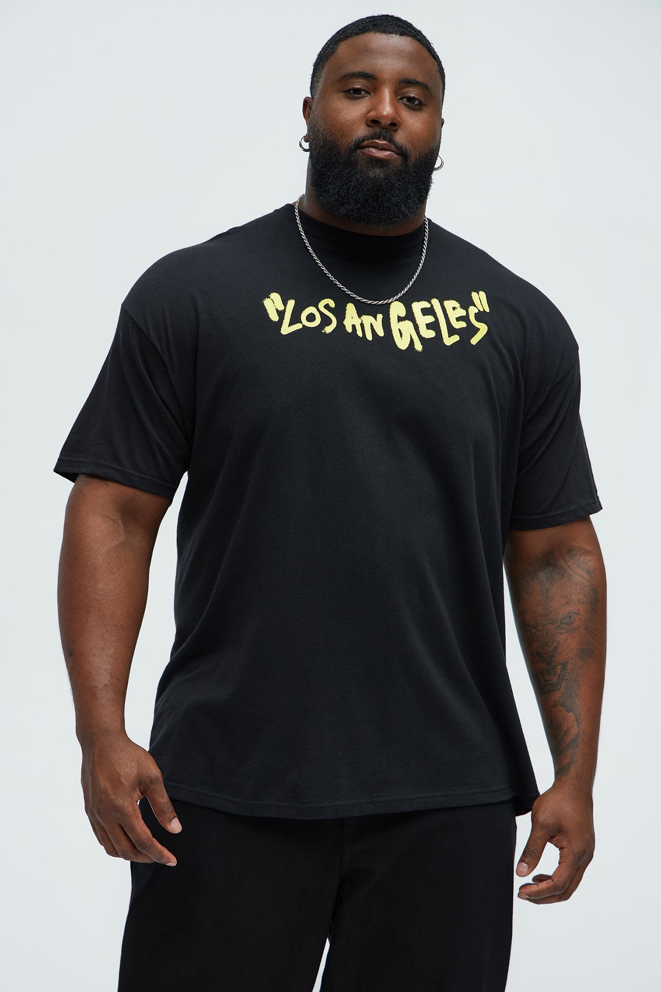 Welcome To ″LA″ Short Sleeve Tee - Black - Image 6
