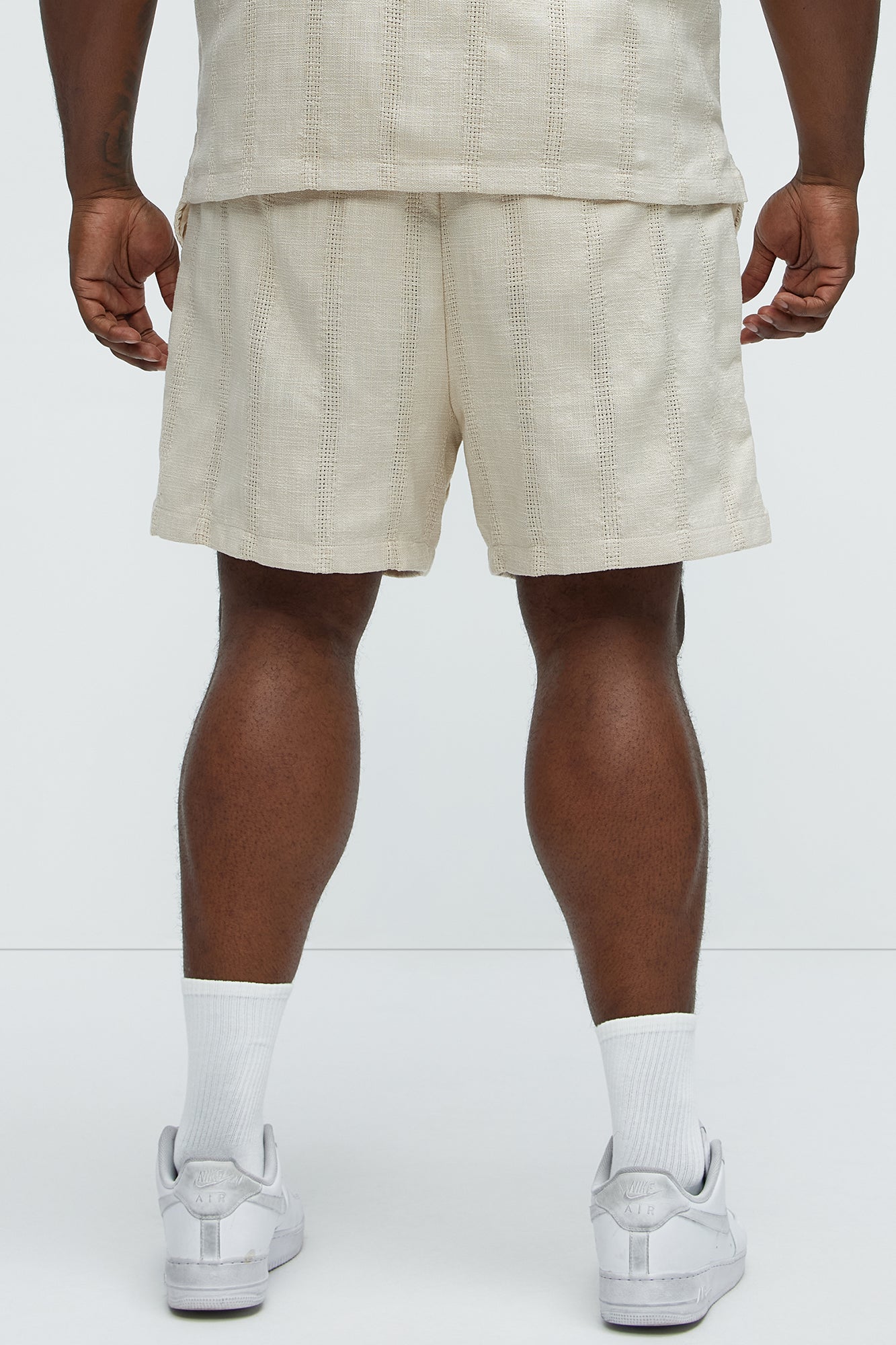 Carmen Jacquard Shorts - Off White - Image 7