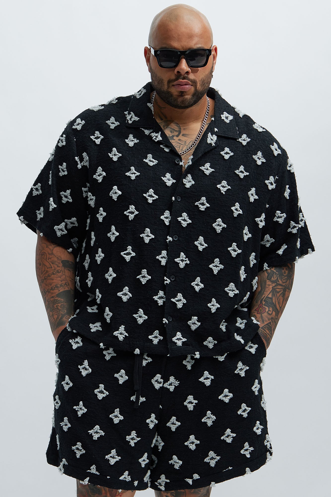 Cropped Starlet Shirt - Black - Image 5