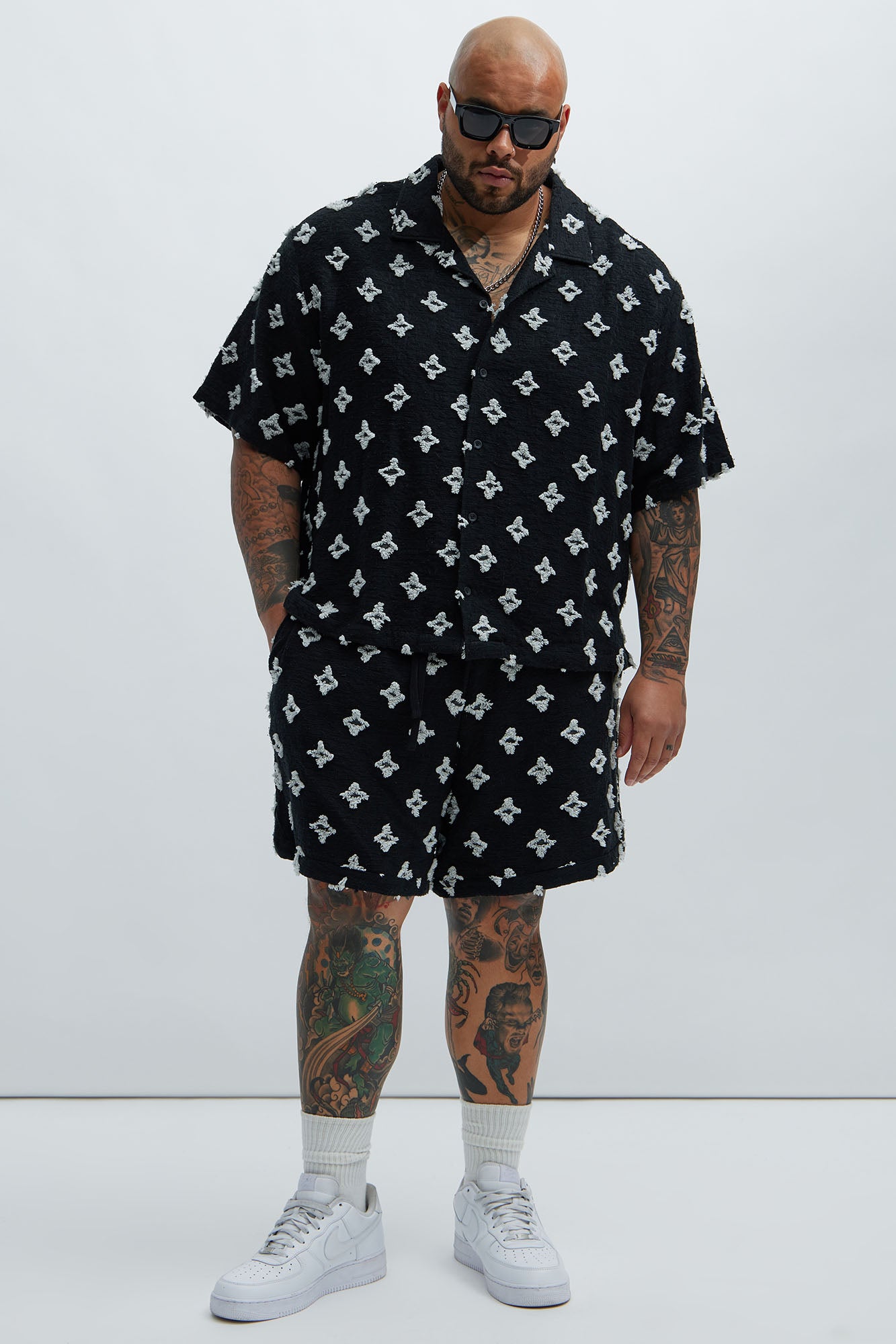 Cropped Starlet Shirt - Black - Image 6