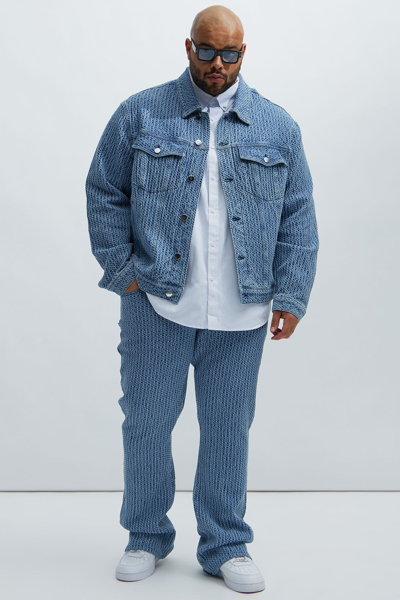 Warsaw Denim Trucker - Light Blue - Image 6