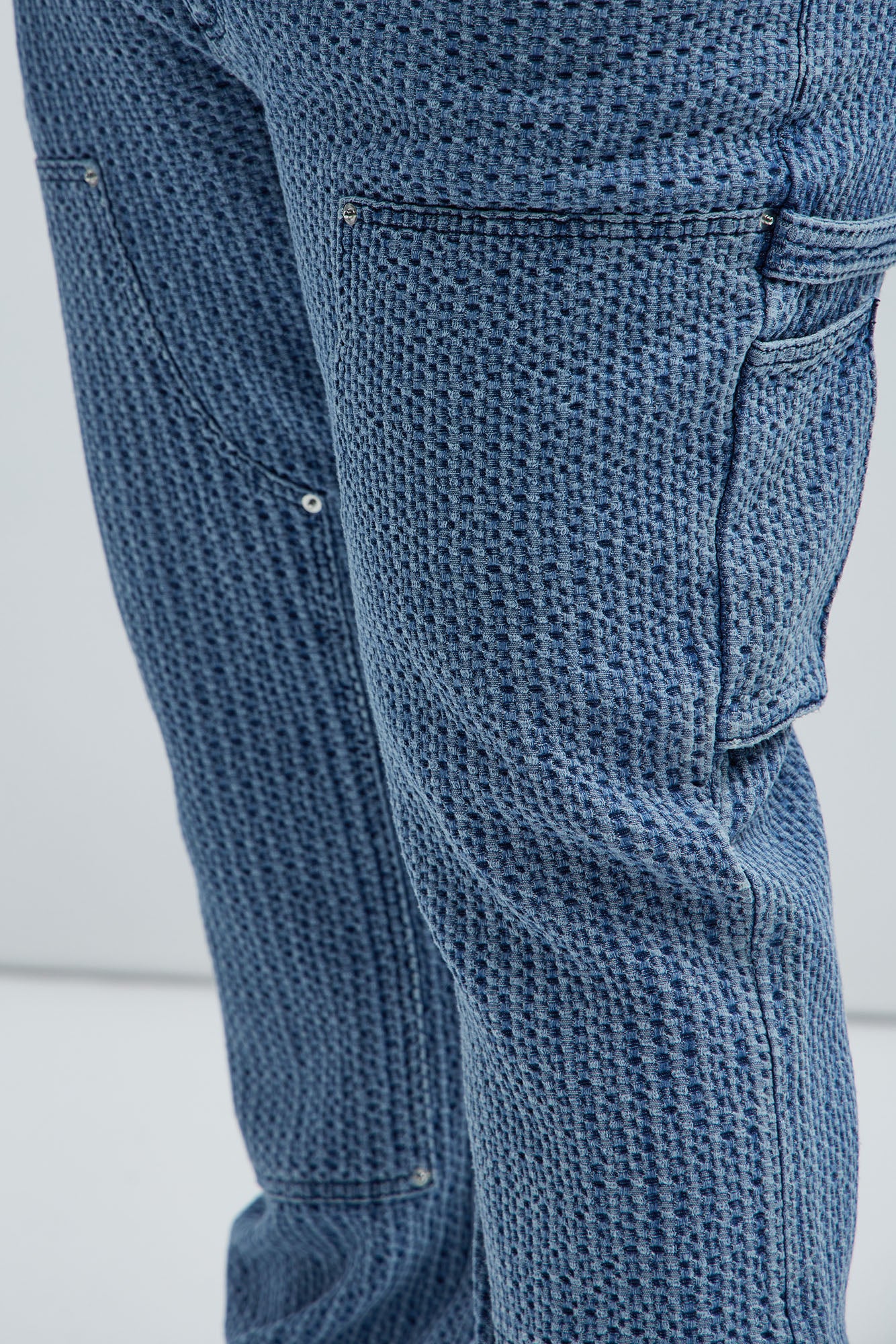 Warsaw Carpenter Slim Flare Jeans - Light Blue - Image 9
