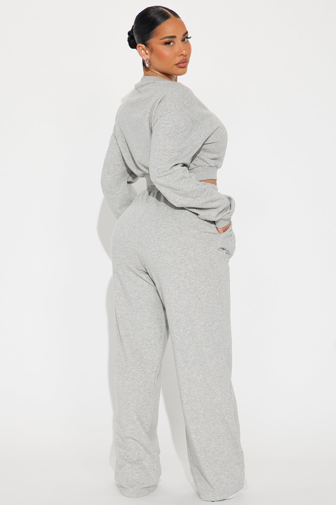 Angel Energy Pant Set - Heather Grey - Image 5