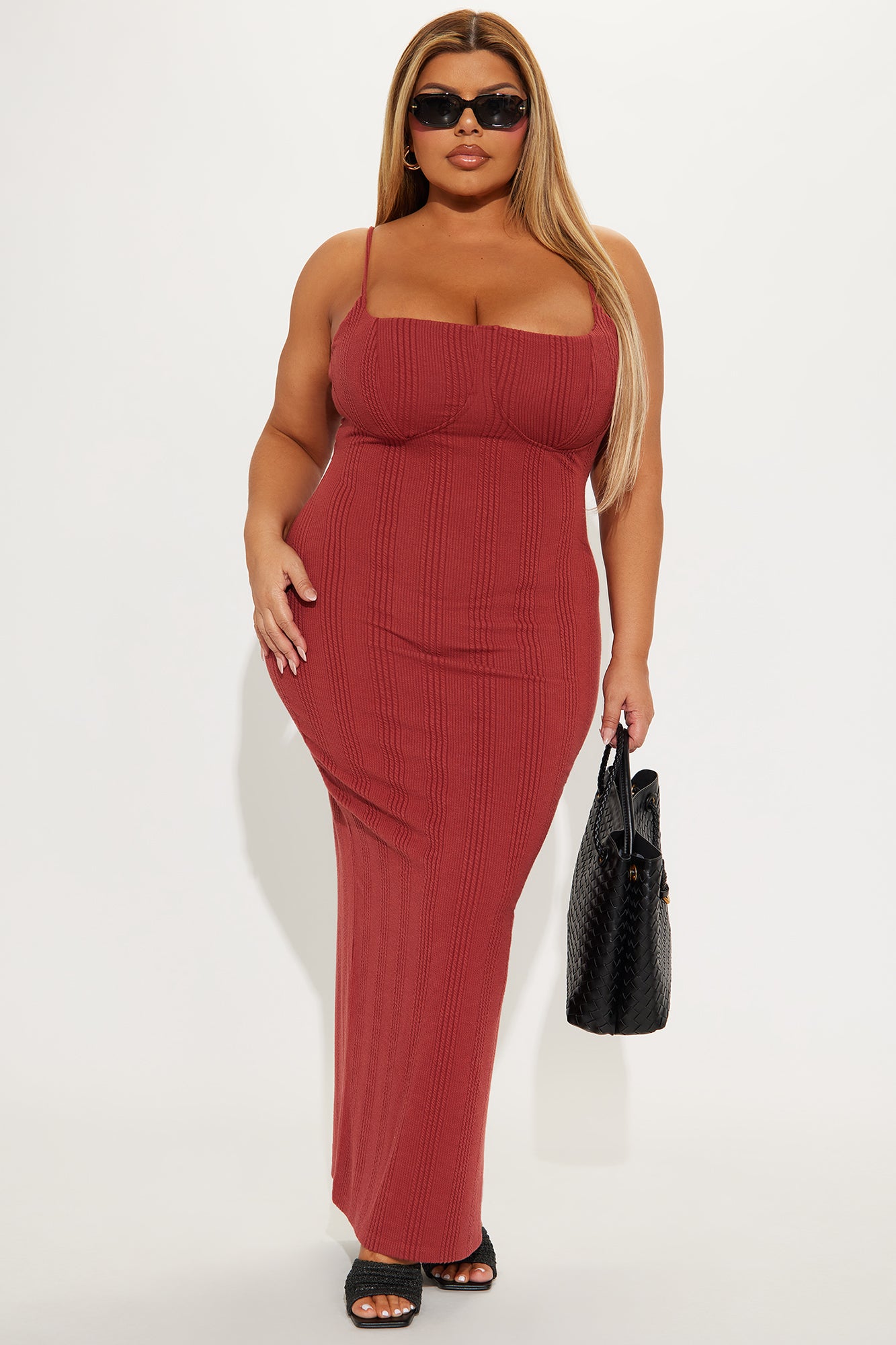 Always On My Mind Maxi Dress - Brown - Image 4